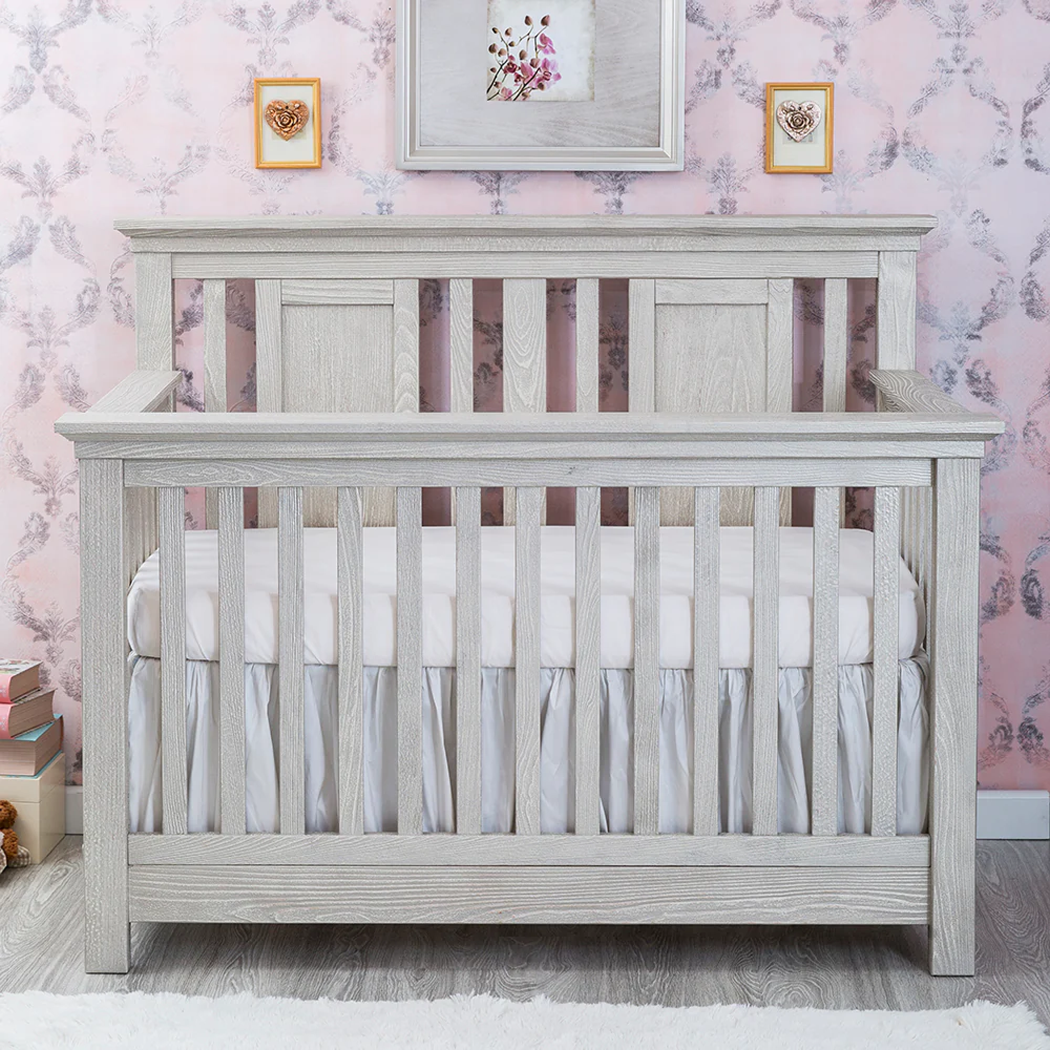 Romina Karisma Convertible Crib / Open Back - Tots to Teens Furniture
