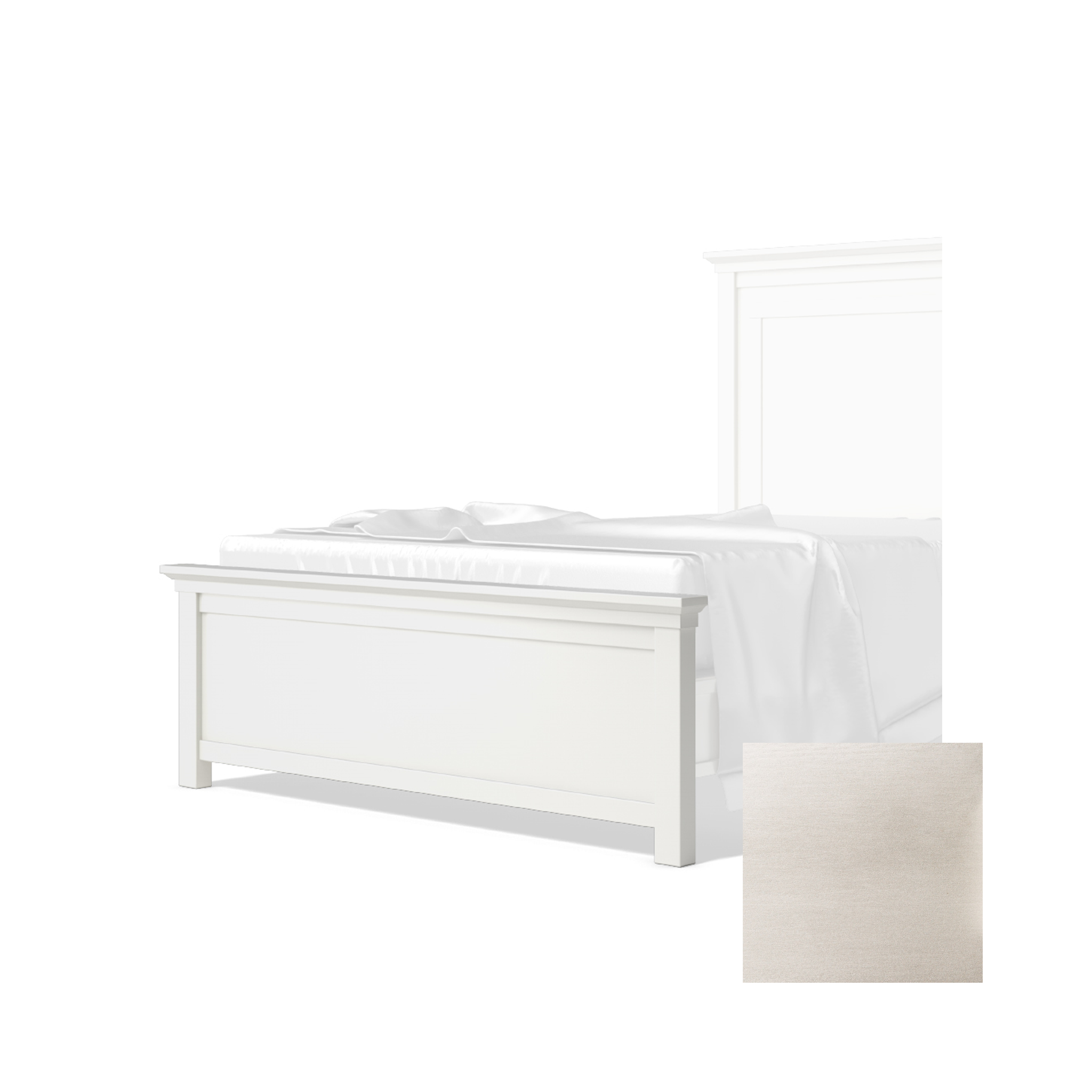 Romina Karisma Low Profile Footboard - Tots to Teens Furniture