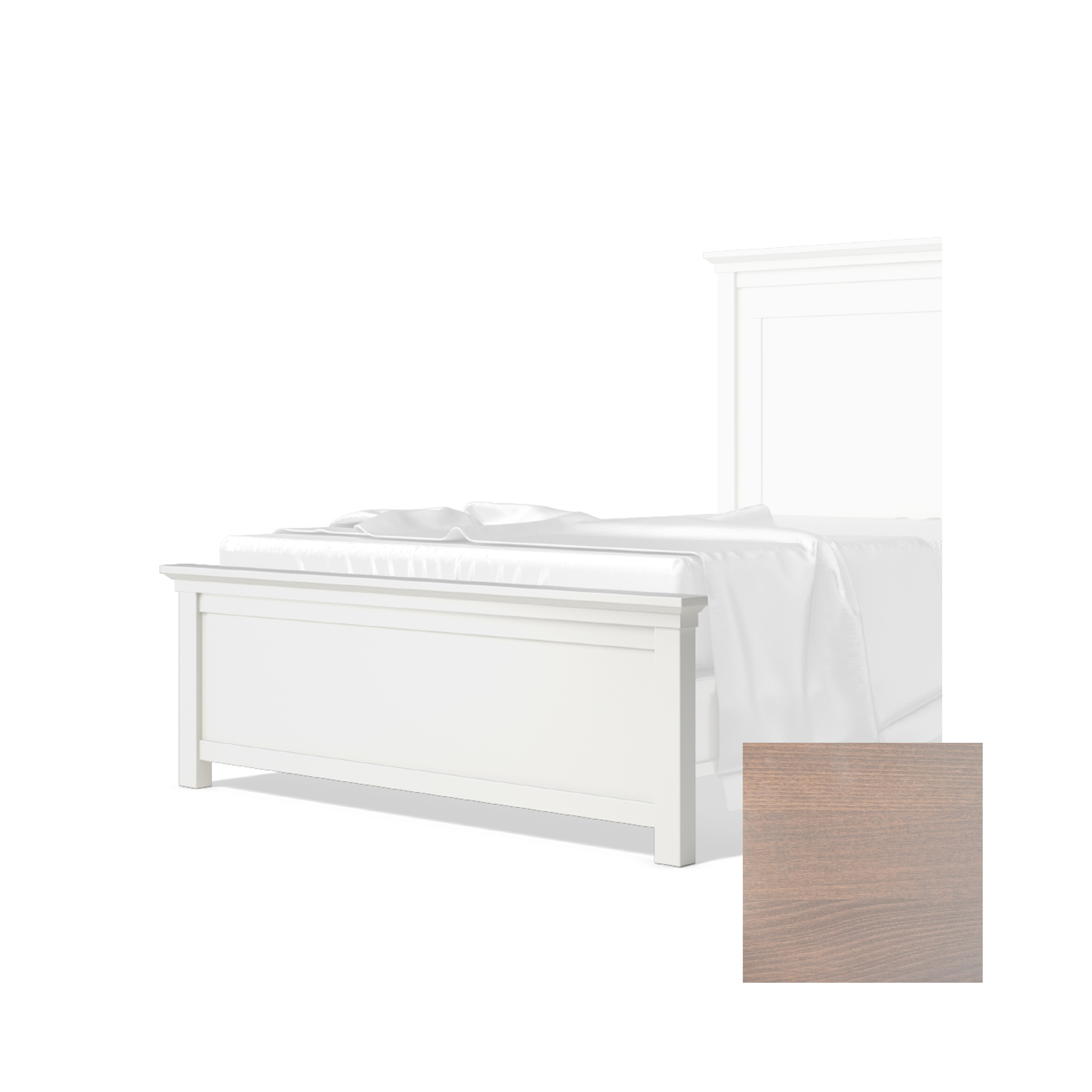 Romina Karisma Low Profile Footboard - Tots to Teens Furniture