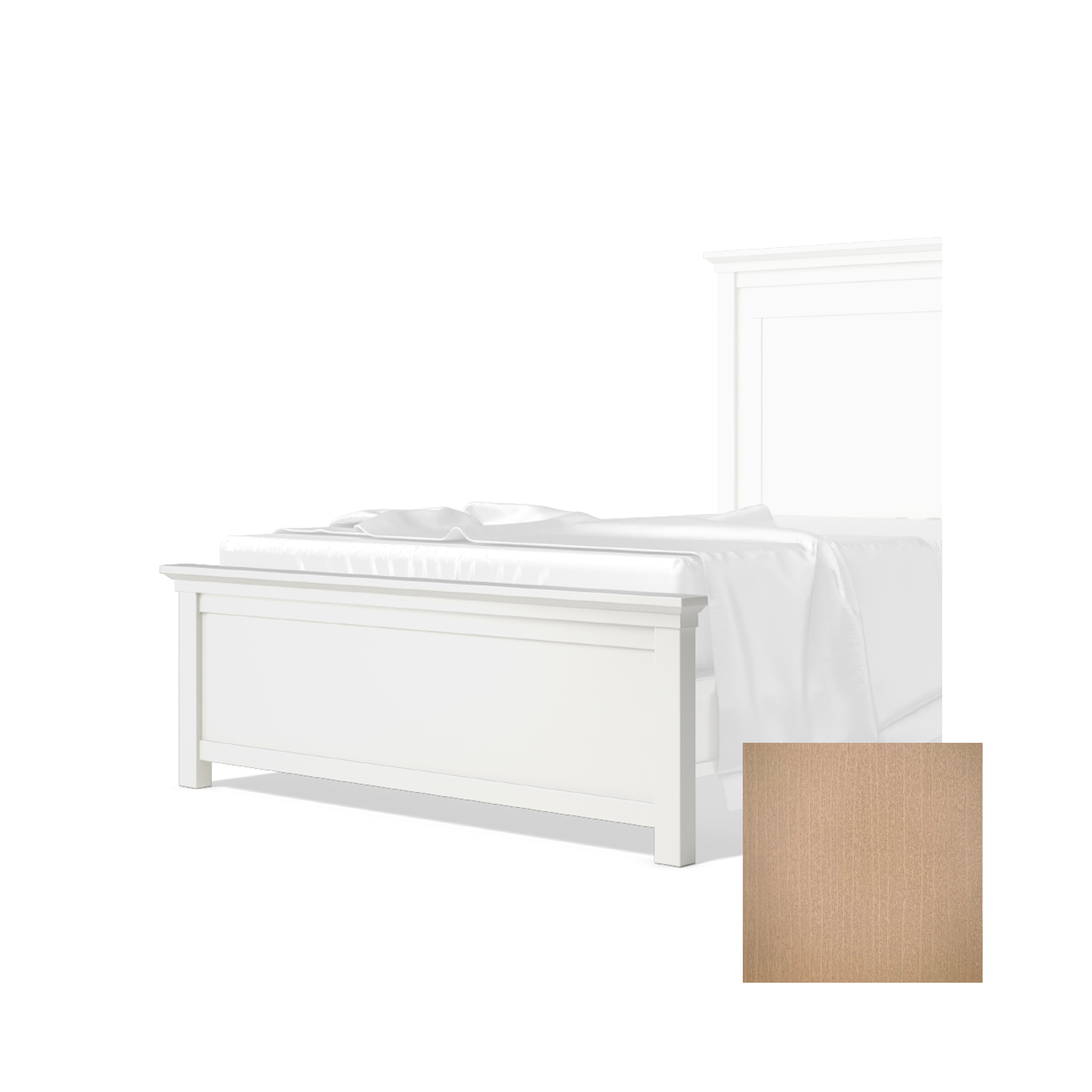 Romina Karisma Low Profile Footboard - Tots to Teens Furniture