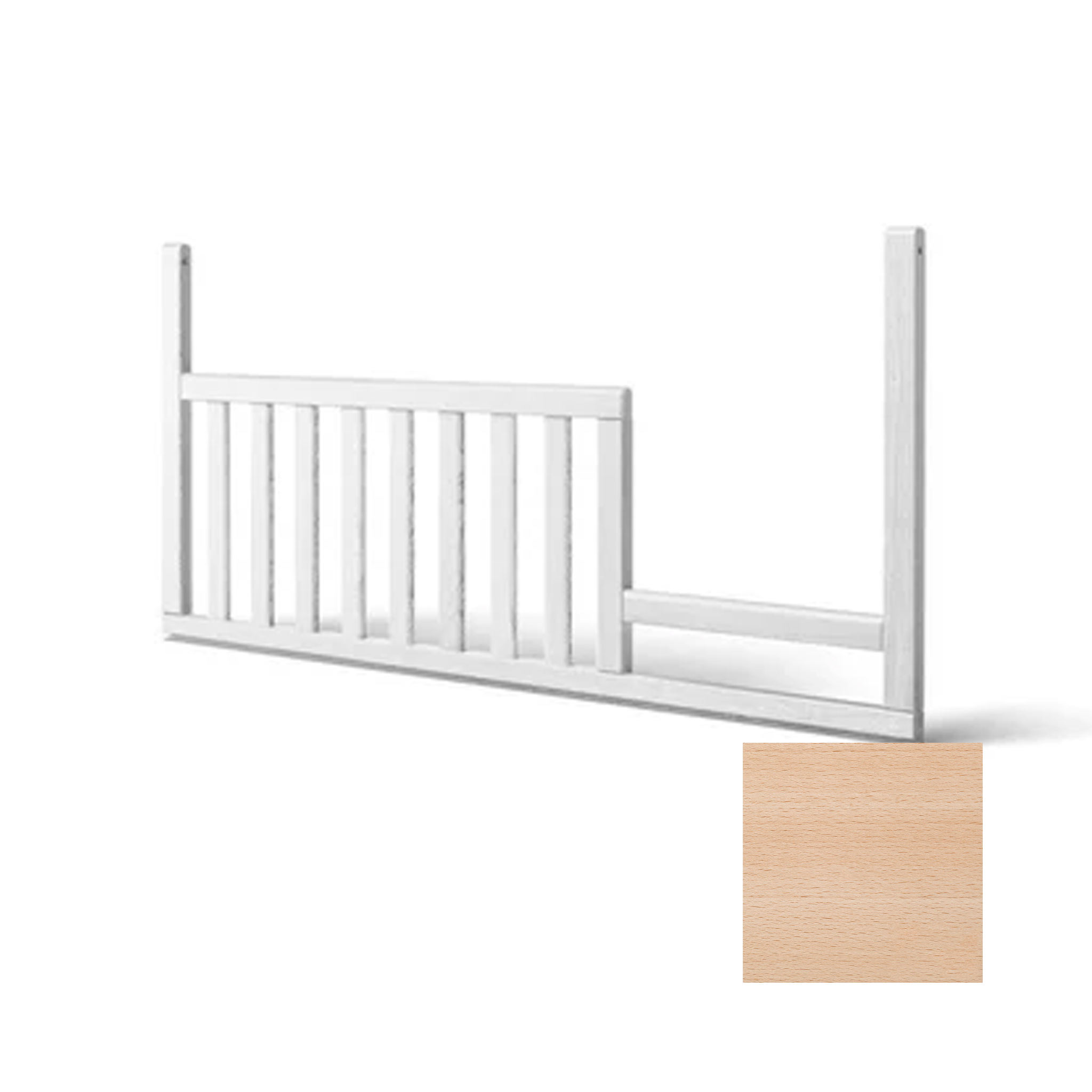 Romina Toddler Rail for Karisma Convertible Cribs - Tots to Teens Furniture
