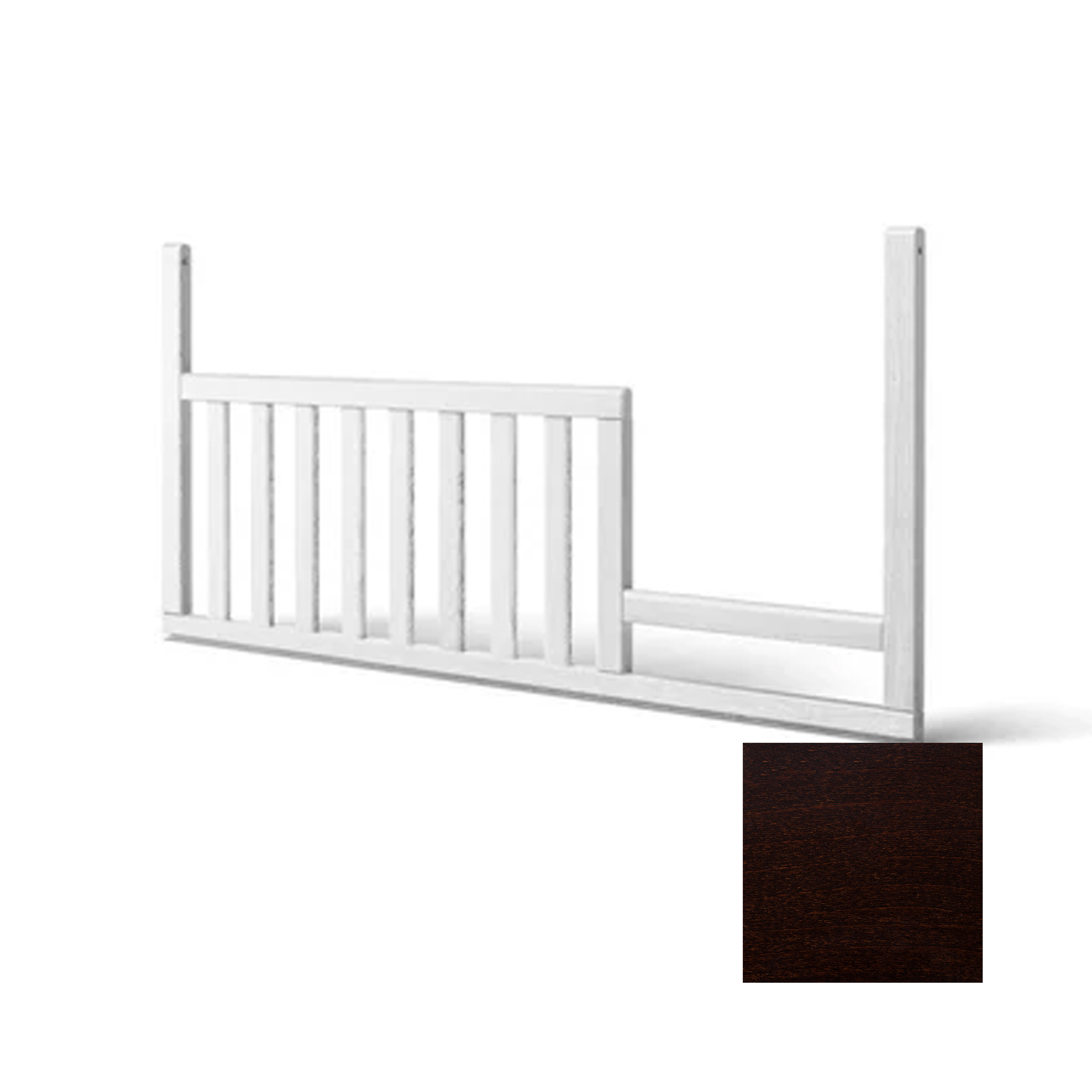 Romina Toddler Rail for Karisma Convertible Cribs - Tots to Teens Furniture