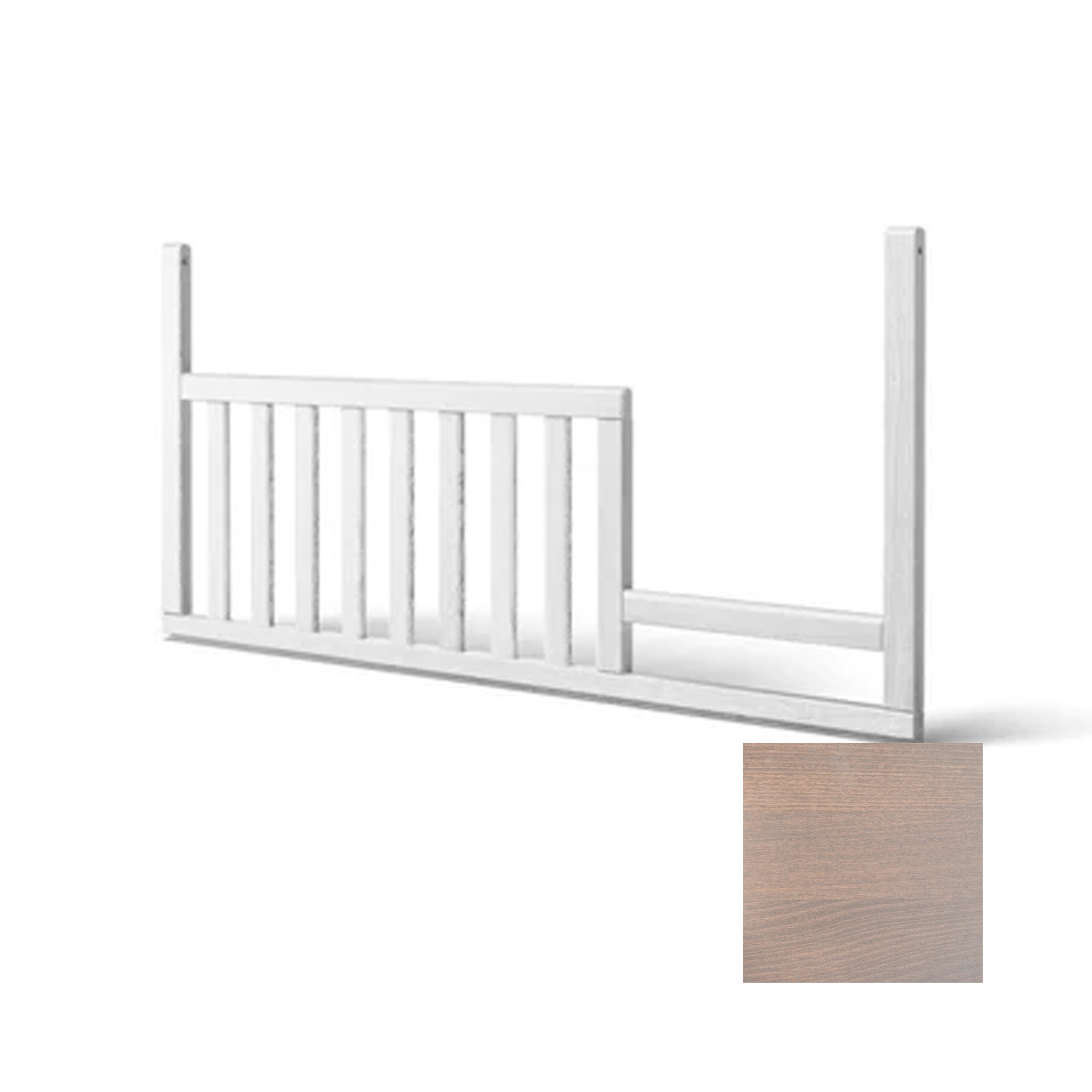 Romina Toddler Rail for Karisma Convertible Cribs - Tots to Teens Furniture