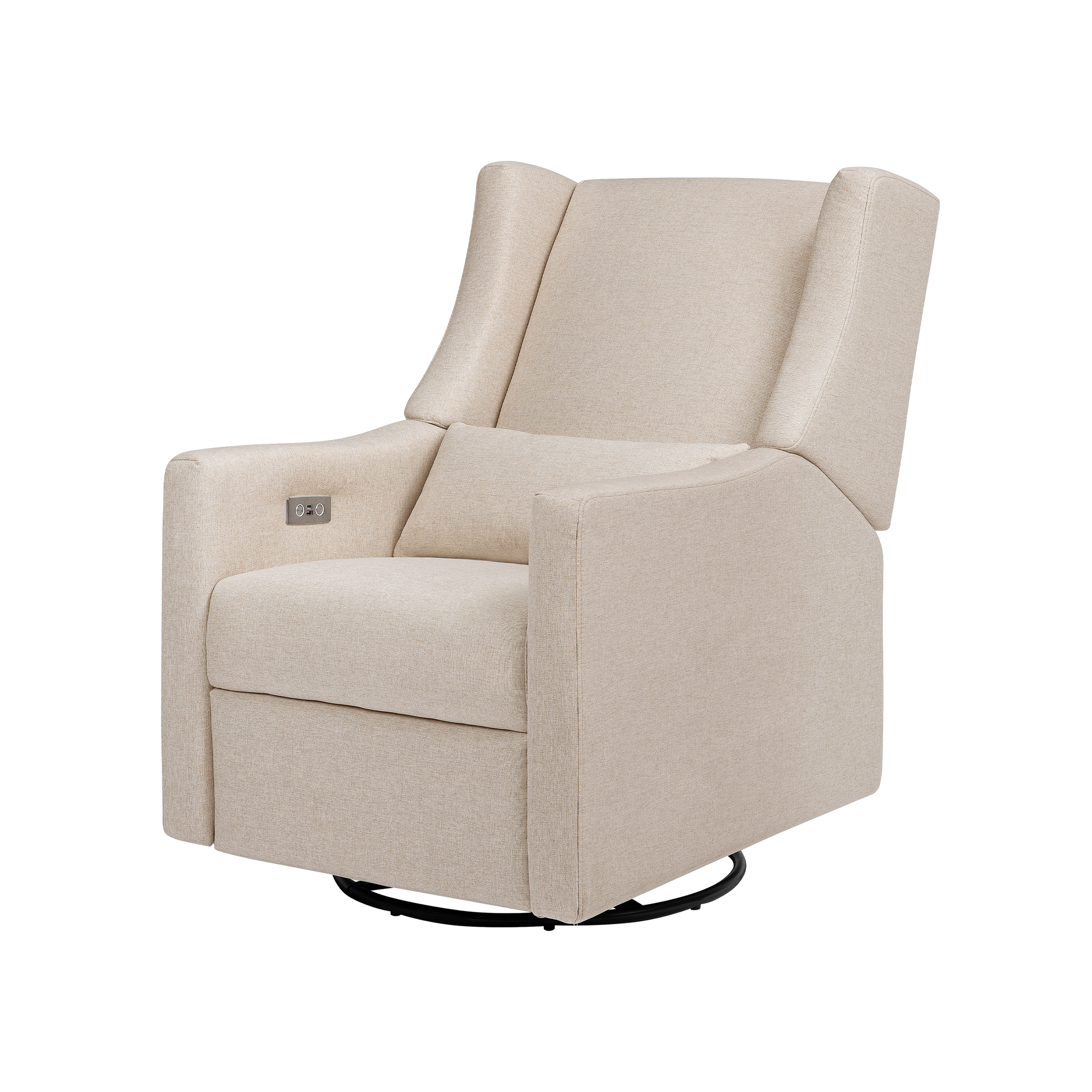 Babyletto Kiwi Electronic Recliner and Swivel Glider with USB port | Tots to Teens Furniture
