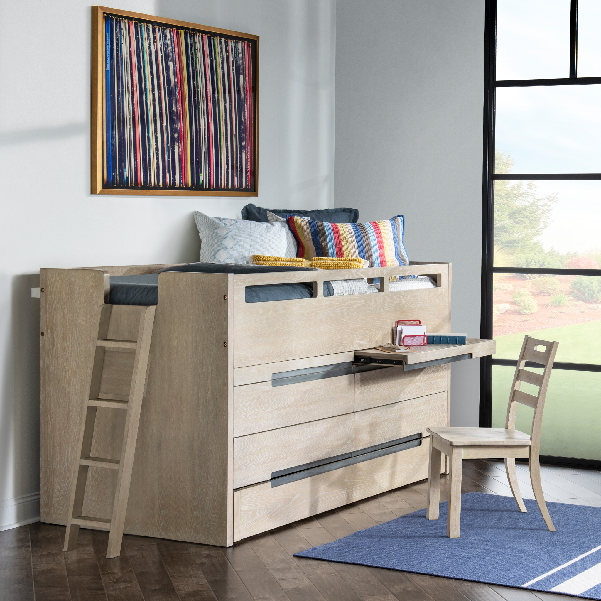 District Twin Captains Bed - Tots to Teens Furniture