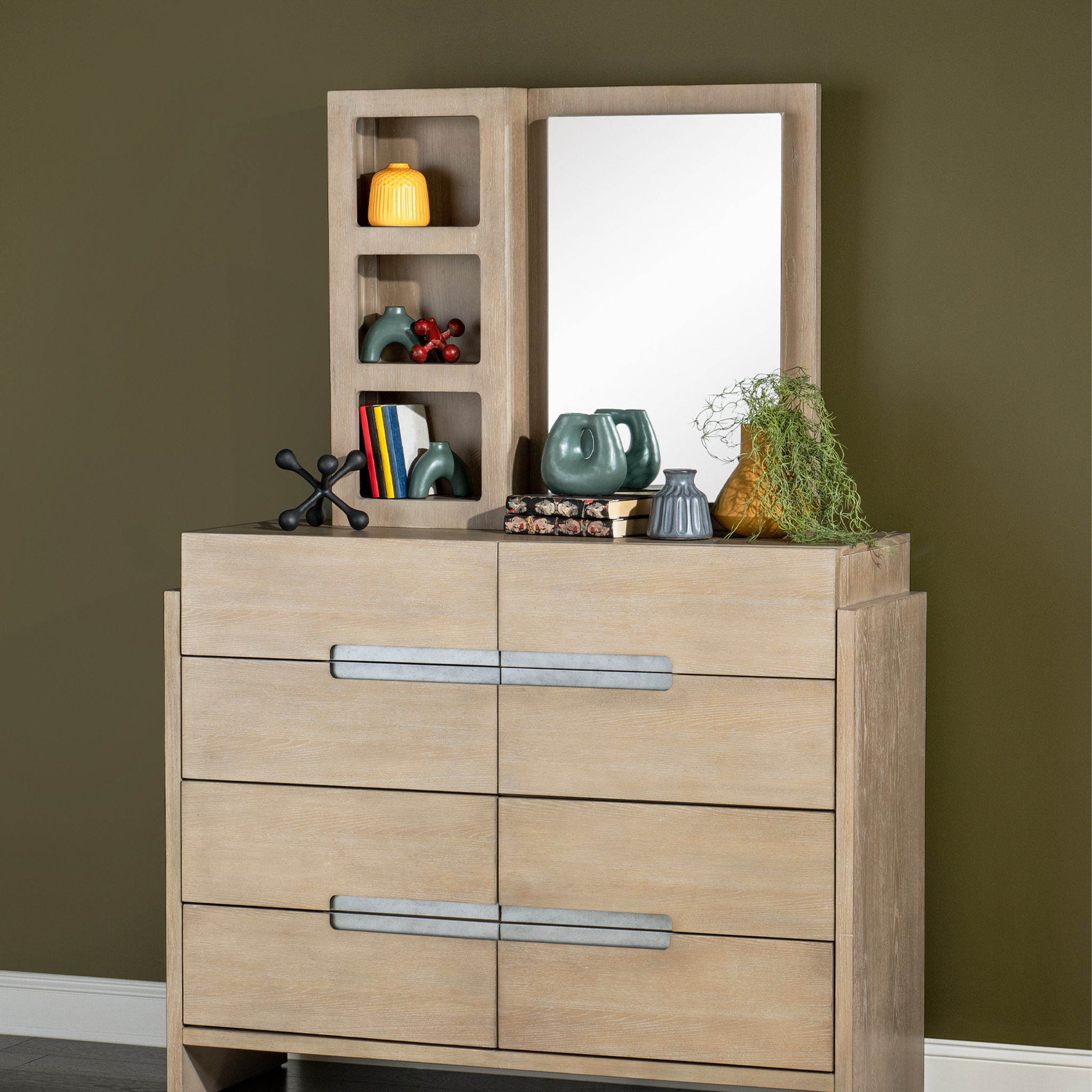 District Storage Beveled Mirror - Tots to Teens Furniture
