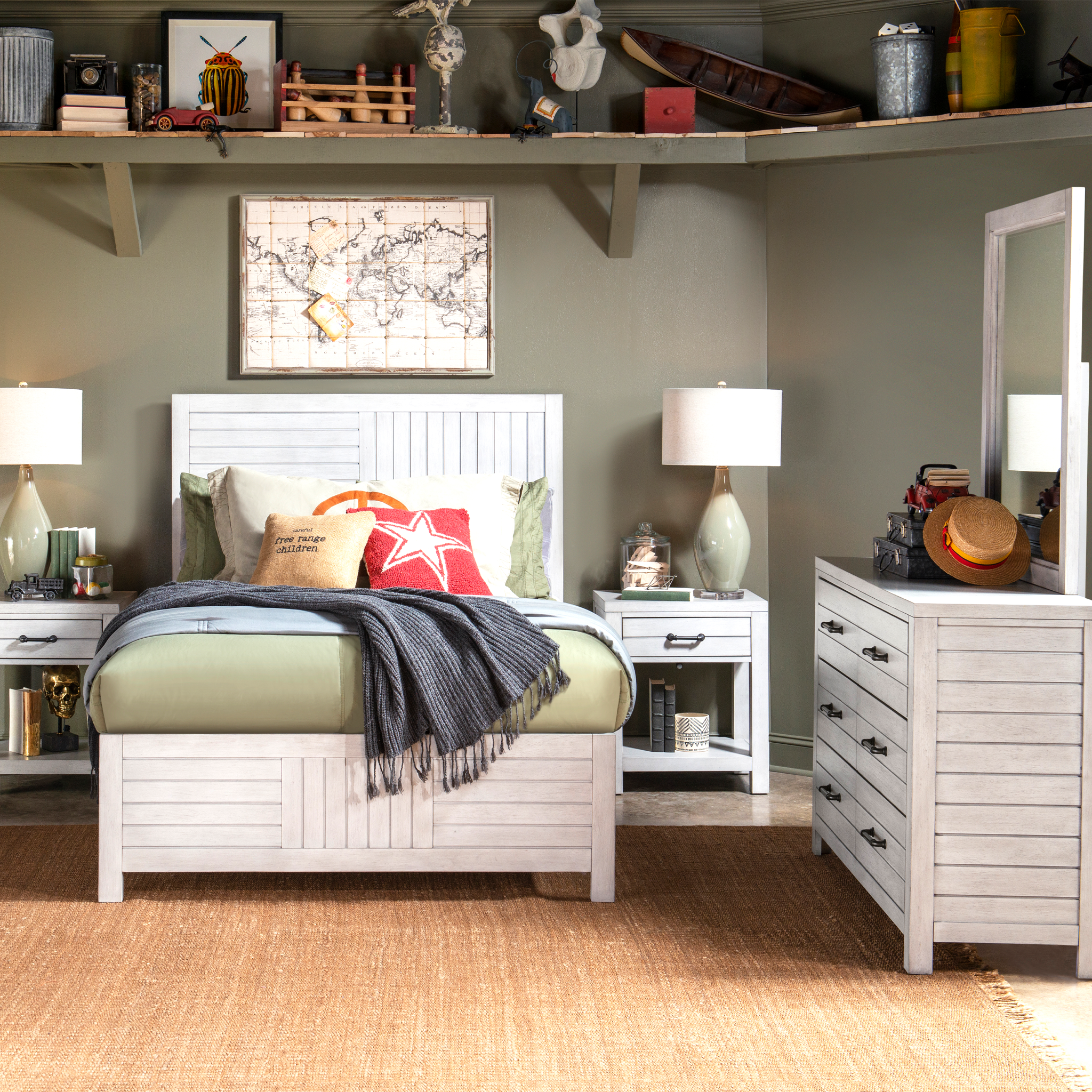 Summer Camp 6 Drawer Dresser - Tots to Teens Furniture