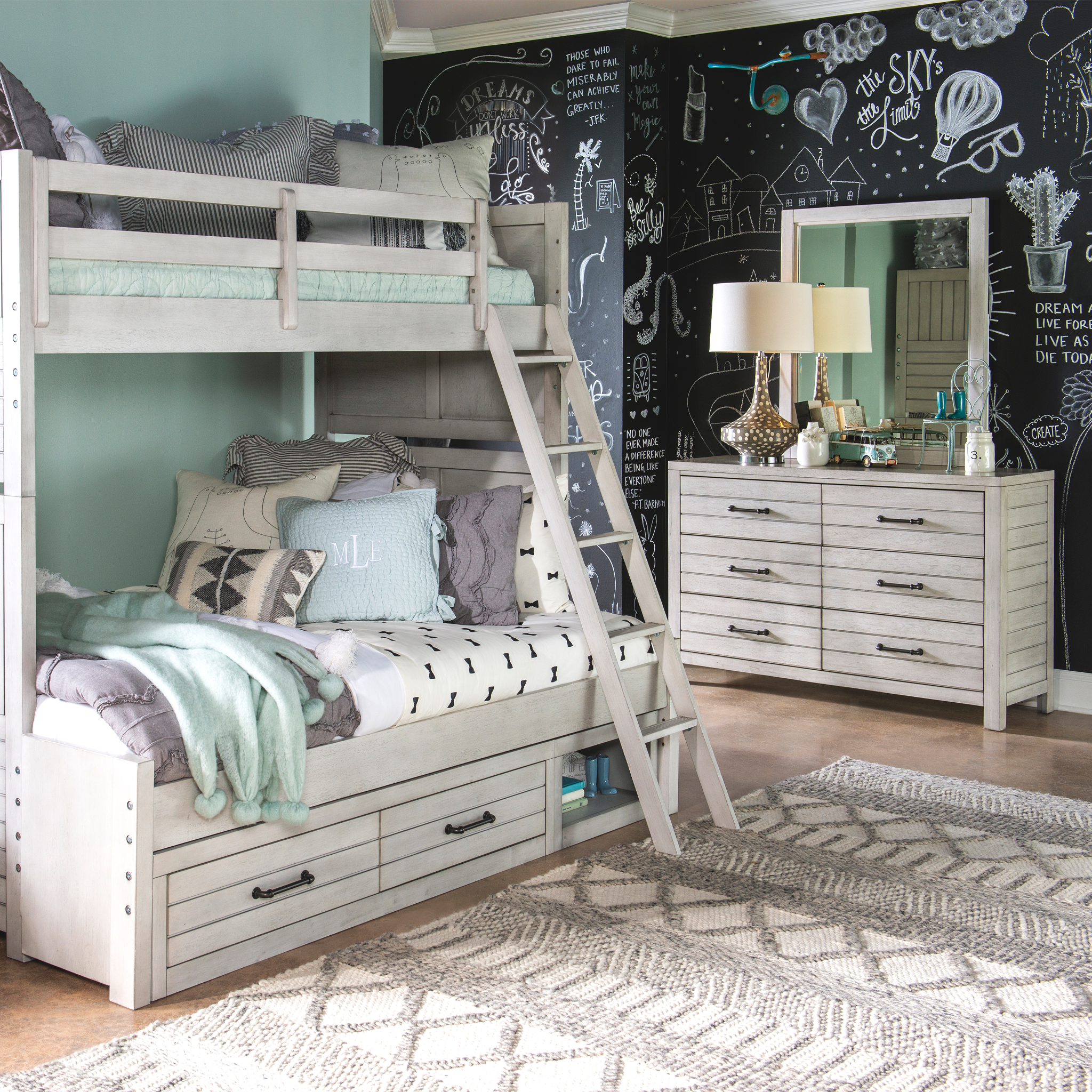 Summer Camp 6 Drawer Dresser - Tots to Teens Furniture