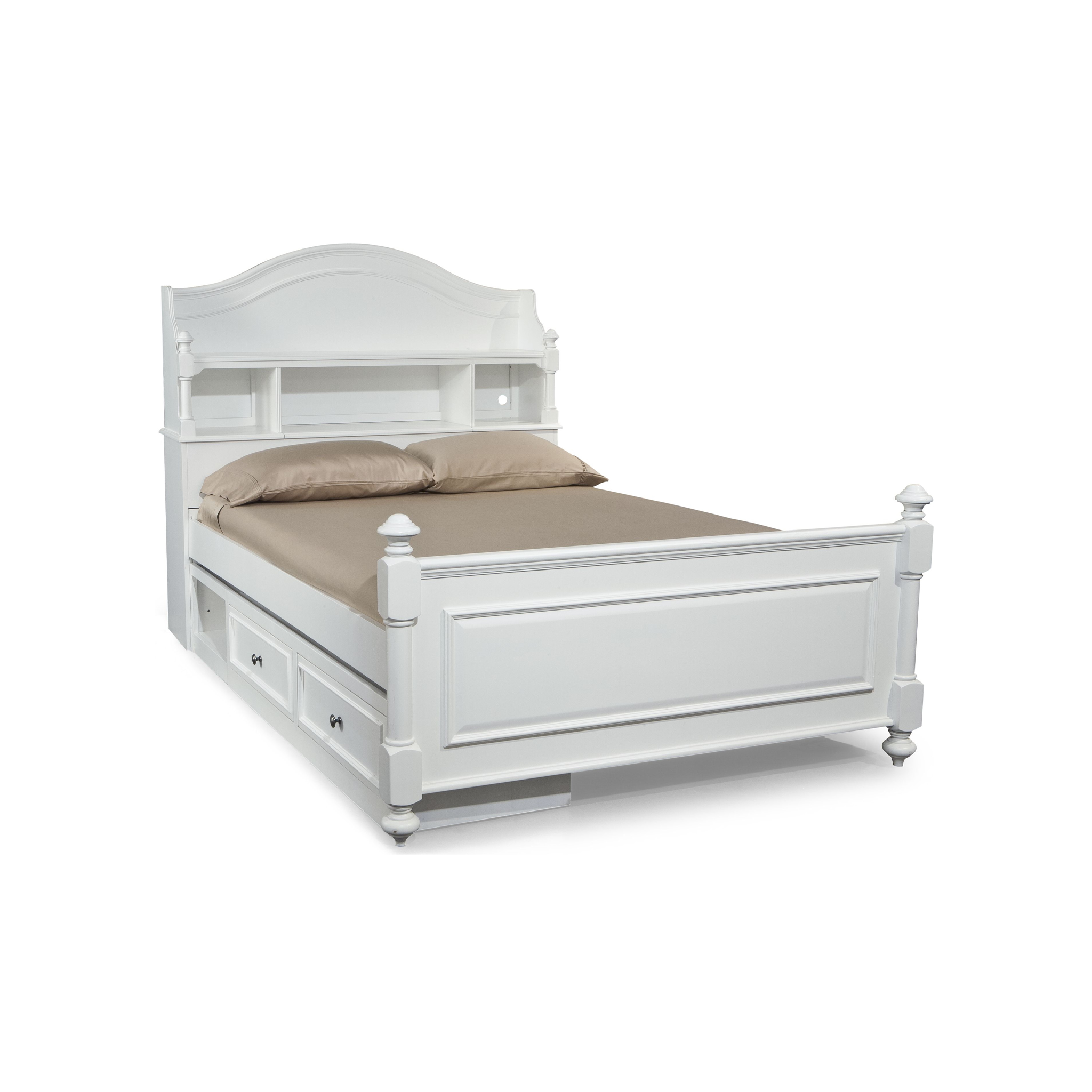 Madison Underbed Storage Drawer in Natural White - Tots to Teens Furniture