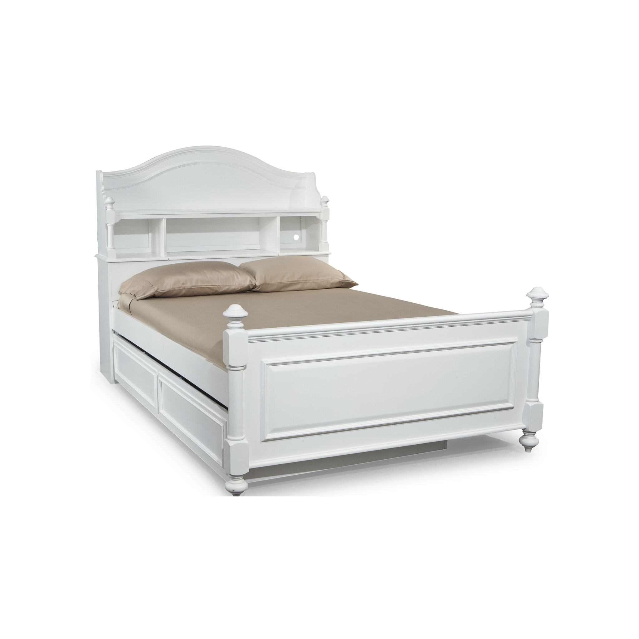 Madison Trundle/Storage Drawer in Natural White - Tots to Teens Furniture