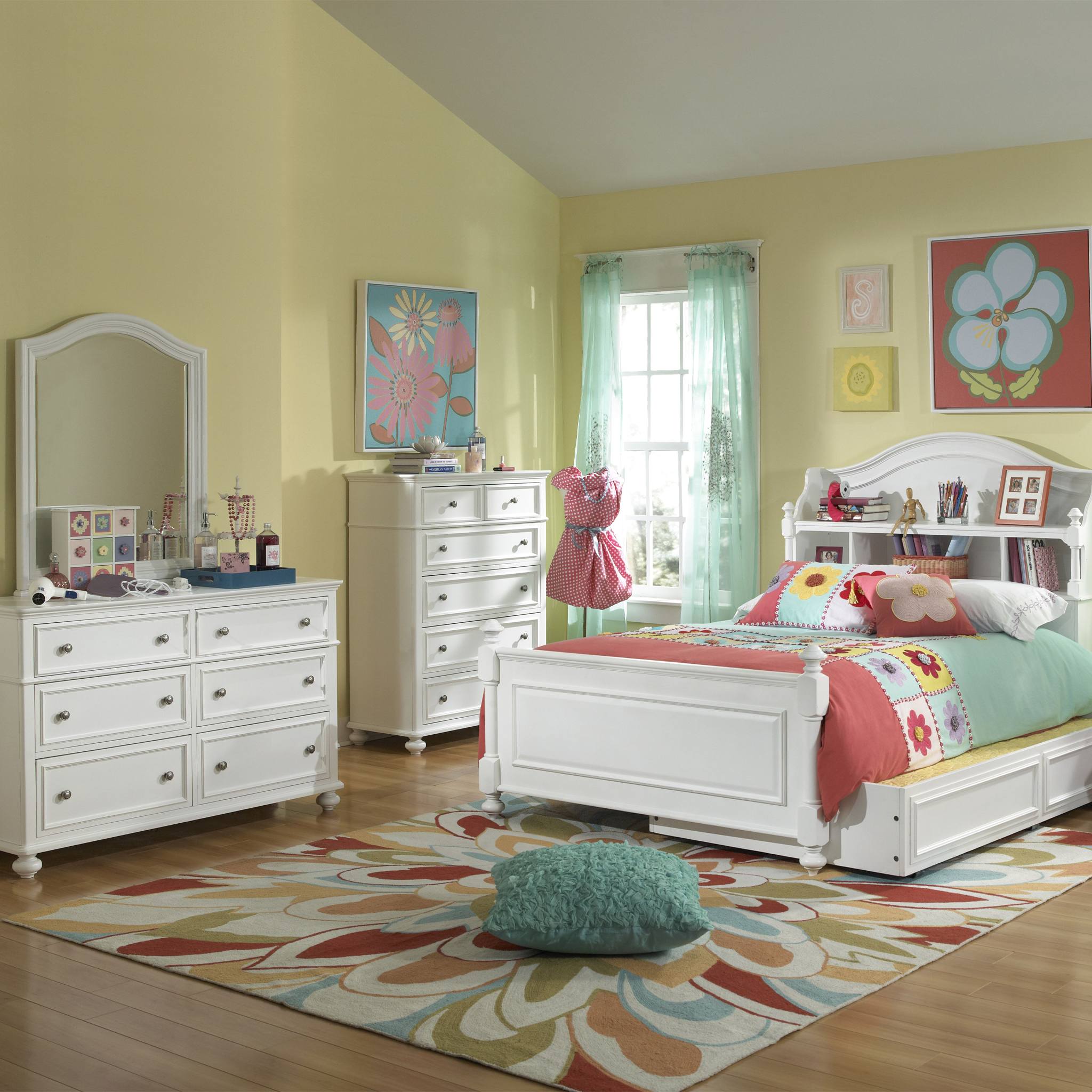 Madison 5 Drawer Chest in Natural White - Tots to Teens Furniture