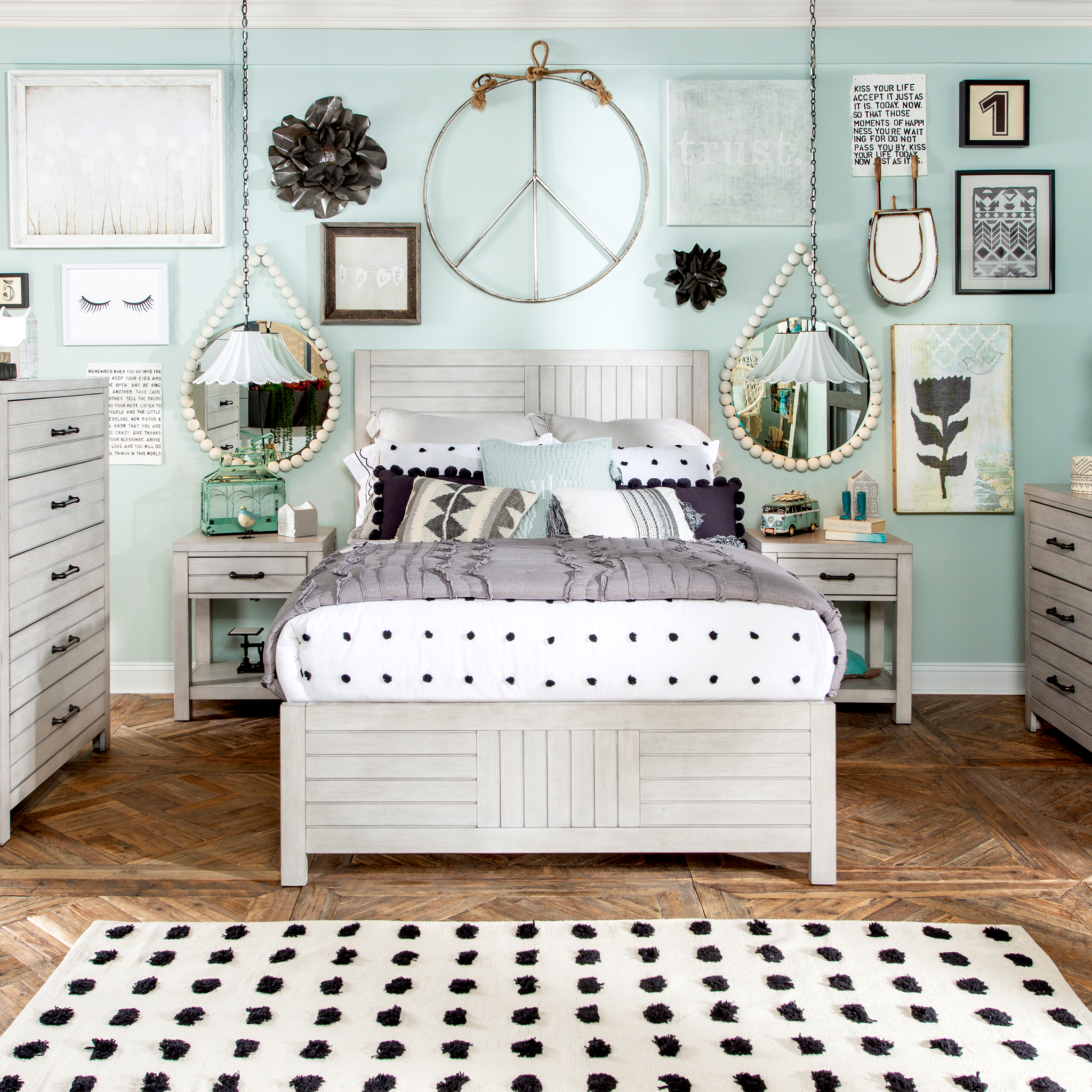 Summer Camp Panel Bed - Tots to Teens Furniture