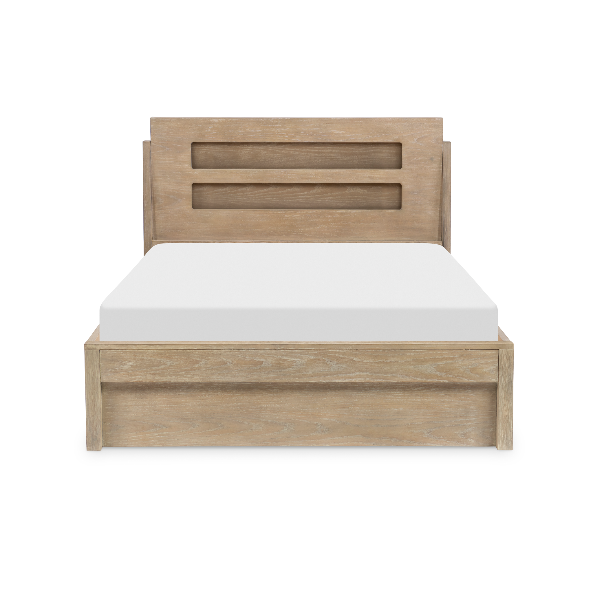 District Weathered Oak Panel Bed - Tots to Teens Furniture