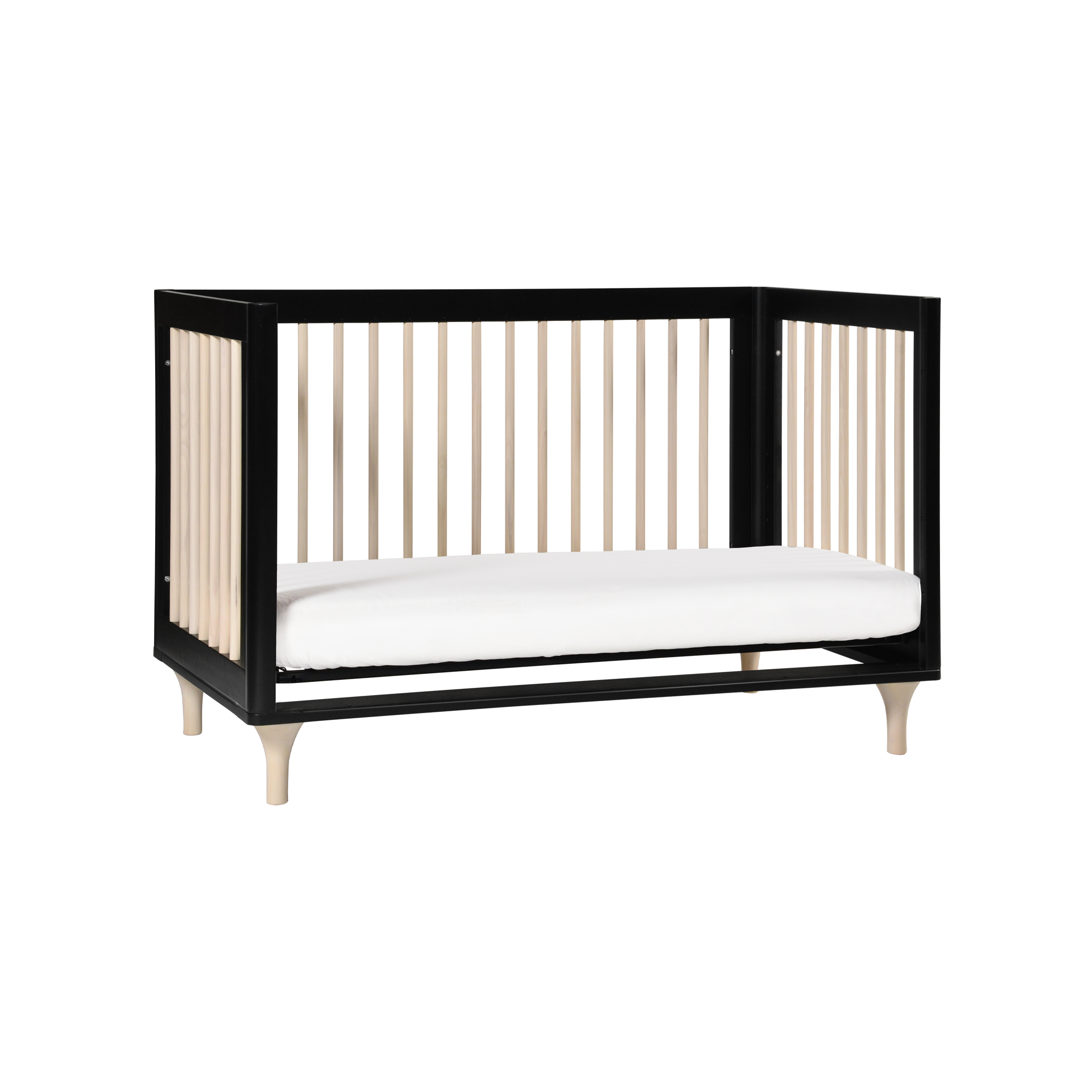 Lolly 3 in 1 Convertible Crib with Toddler Bed Conversion Kit - Tots to Teens Furniture