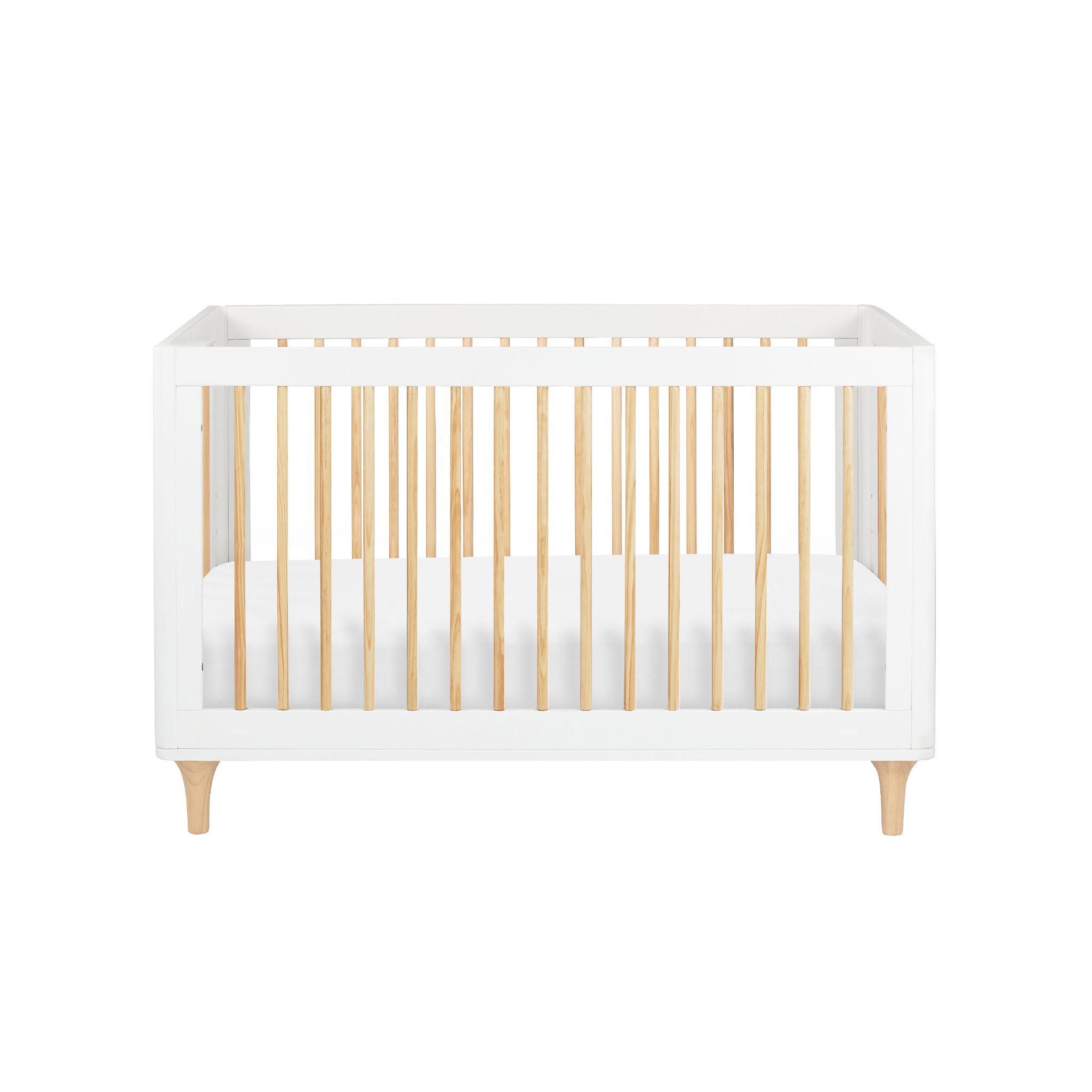 Lolly 3 in 1 Convertible Crib with Toddler Bed Conversion Kit - Tots to Teens Furniture