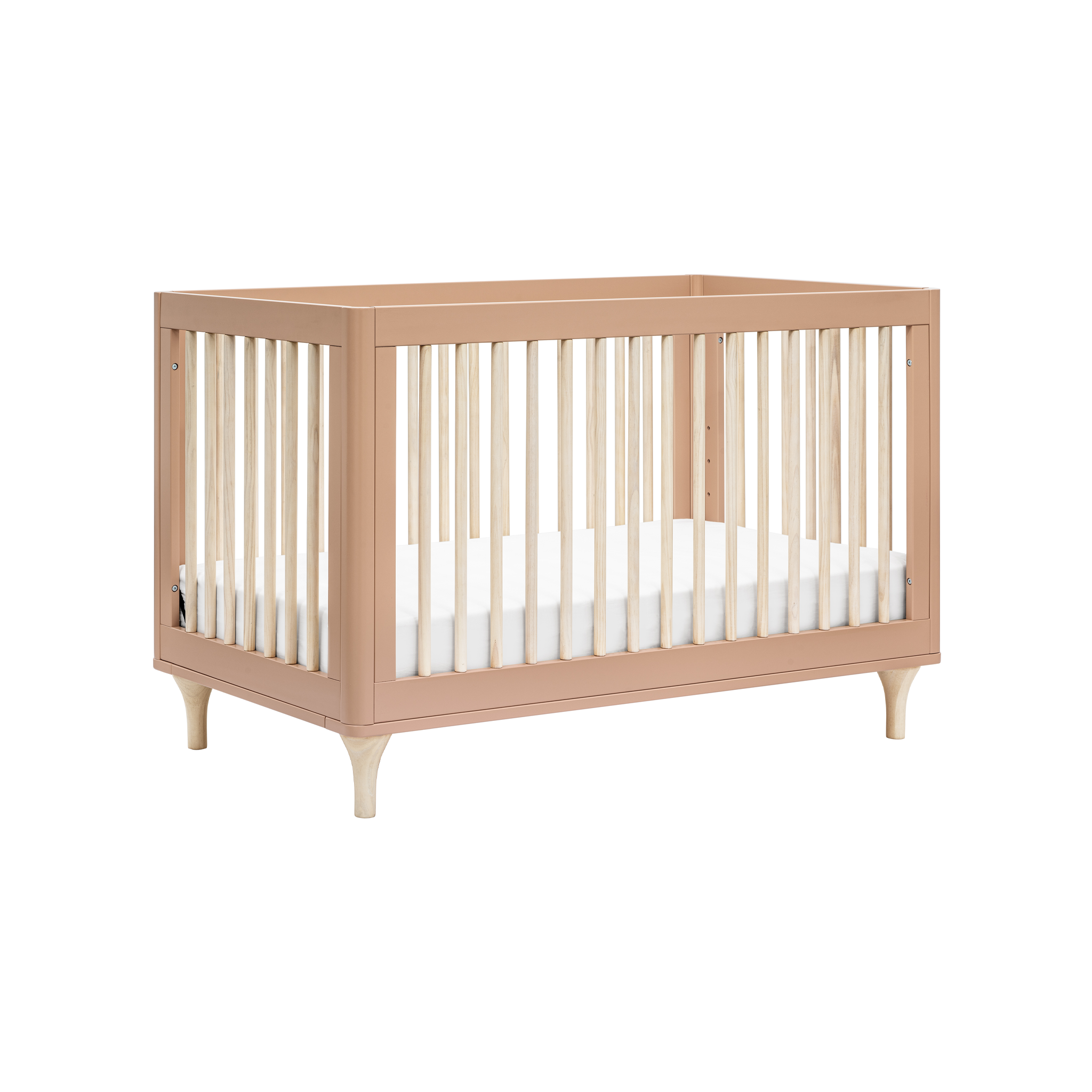 Lolly 3 in 1 Convertible Crib with Toddler Bed Conversion Kit - Tots to Teens Furniture