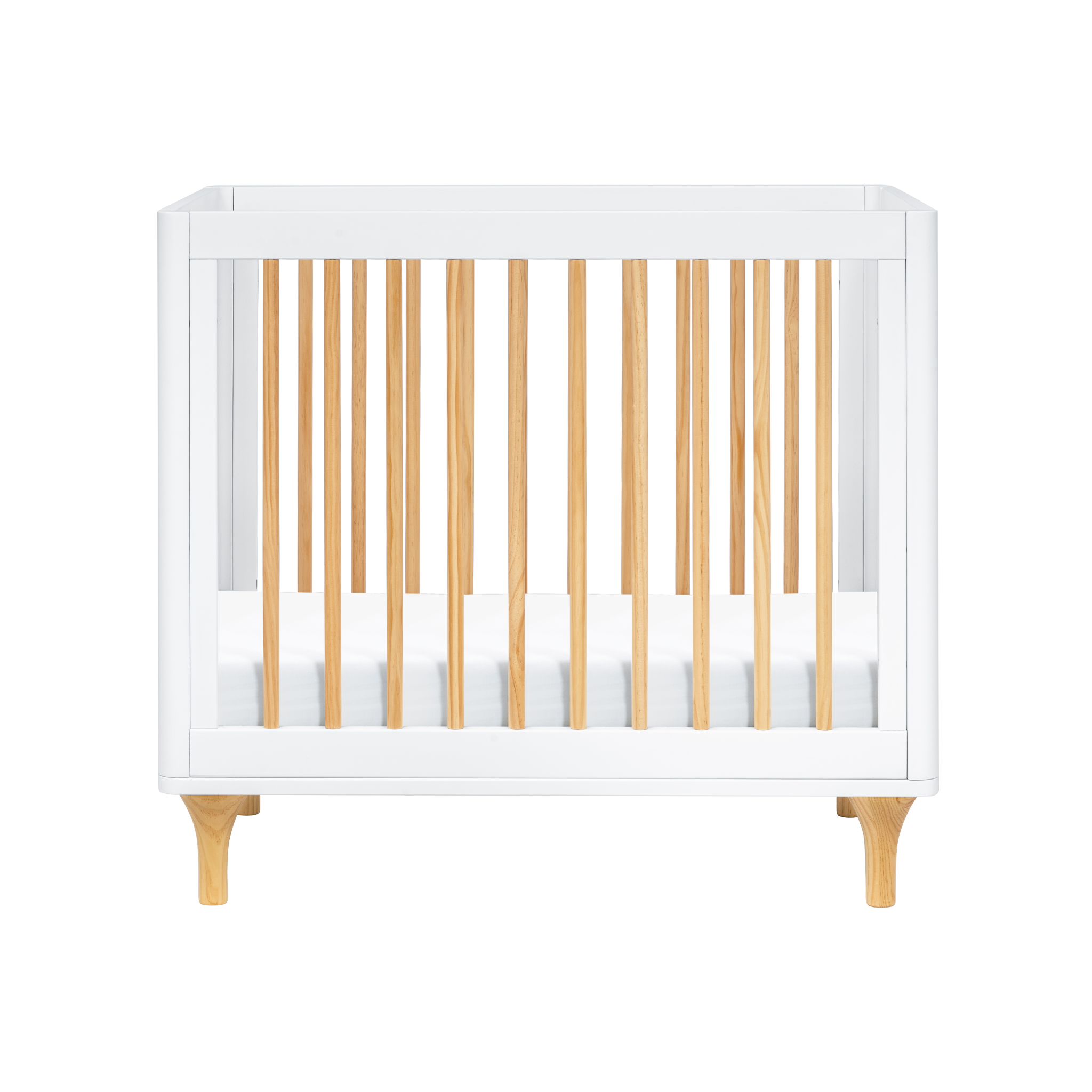 Lolly 4-in-1 Convertible Mini Crib with Toddler Conversion Kit - Tots to Teens Furniture