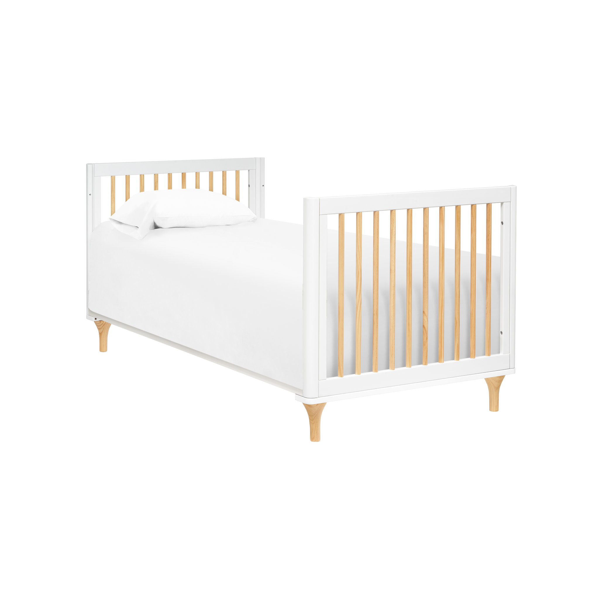 Lolly 4-in-1 Convertible Mini Crib with Toddler Conversion Kit - Tots to Teens Furniture