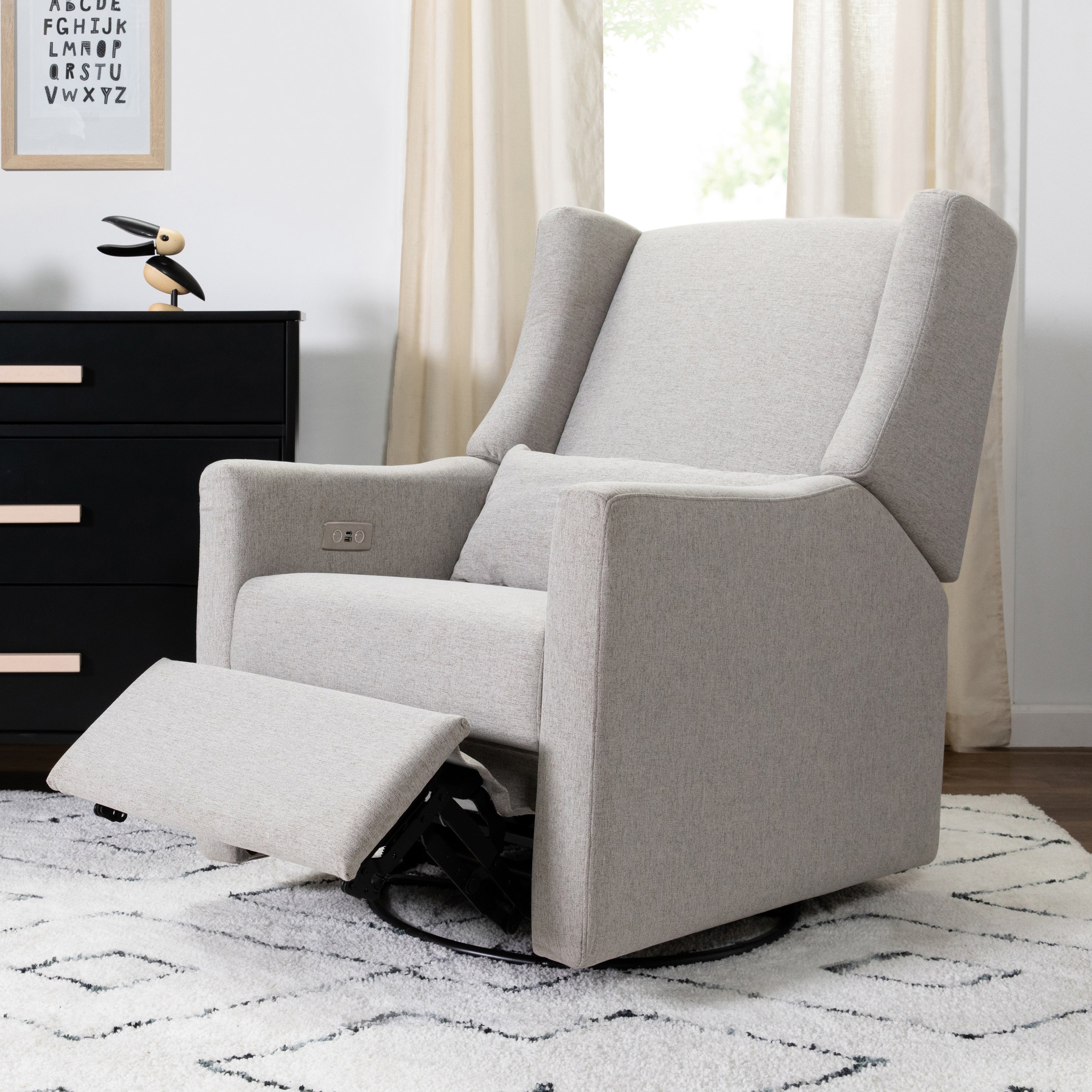Kiwi Glider Recliner w/ Electronic Control and USB - Tots to Teens Furniture