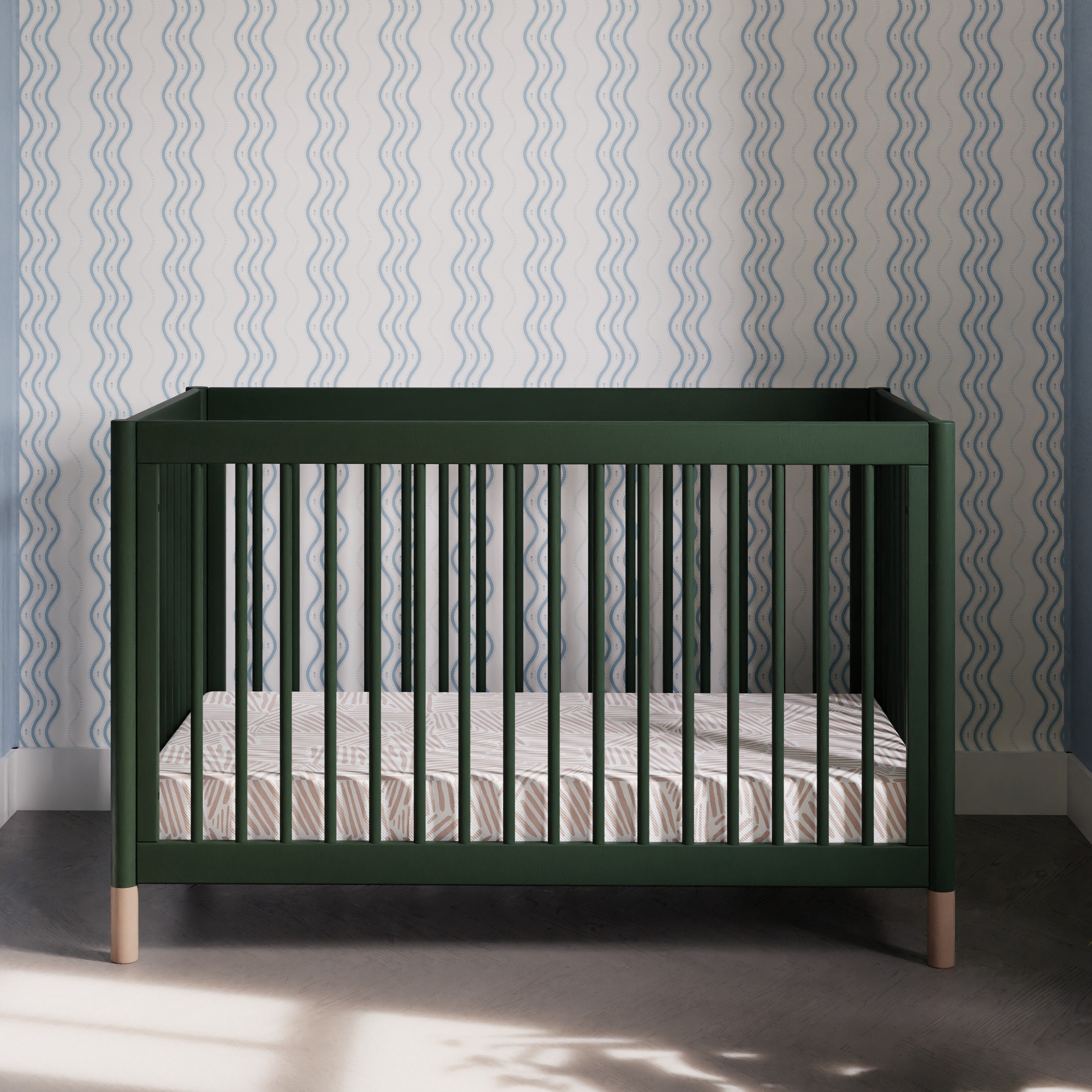 Gelato 4-in-1 Convertible Crib with Toddler Bed Conversion Kit - Tots to Teens Furniture