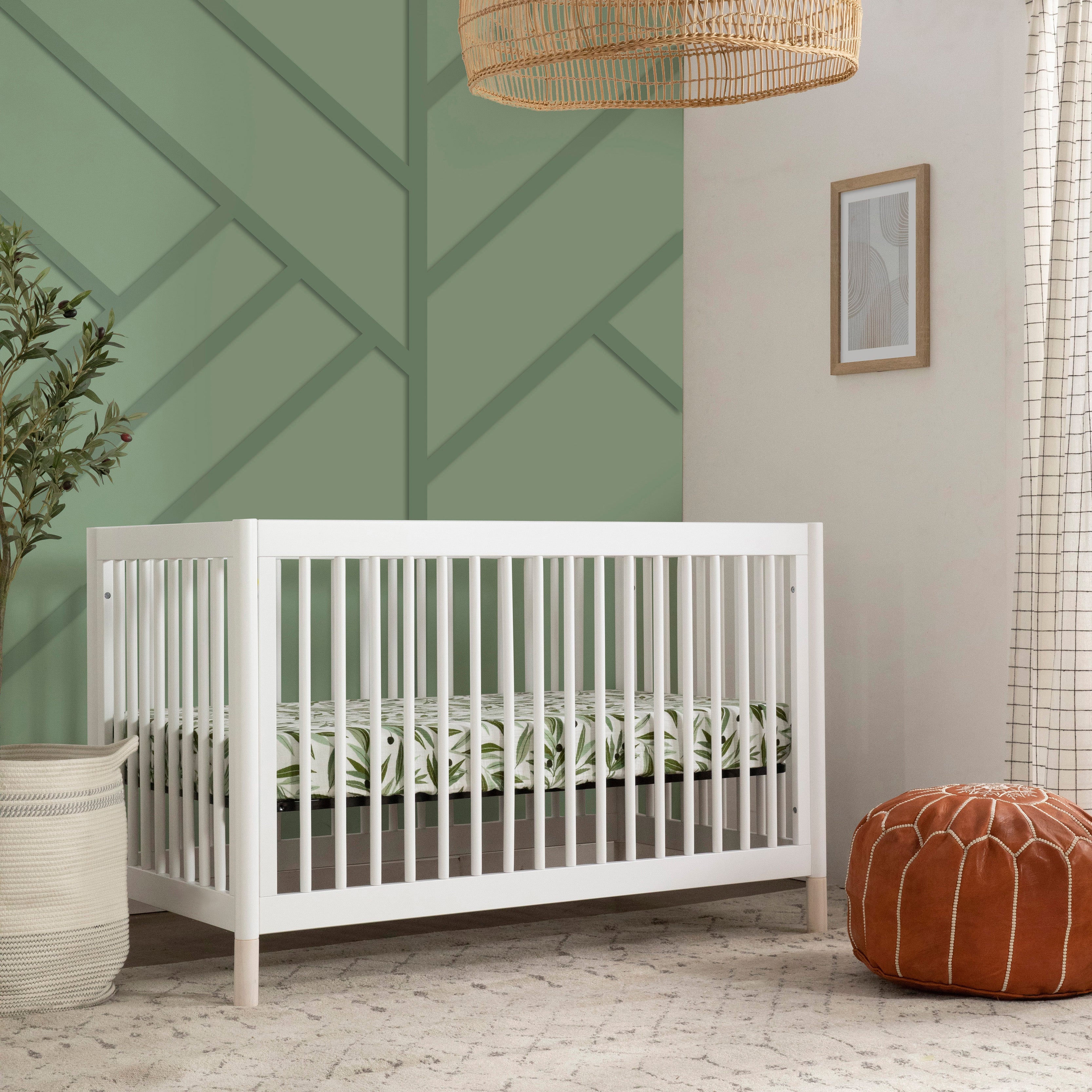 Gelato 4-in-1 Convertible Crib with Toddler Bed Conversion Kit - Tots to Teens Furniture
