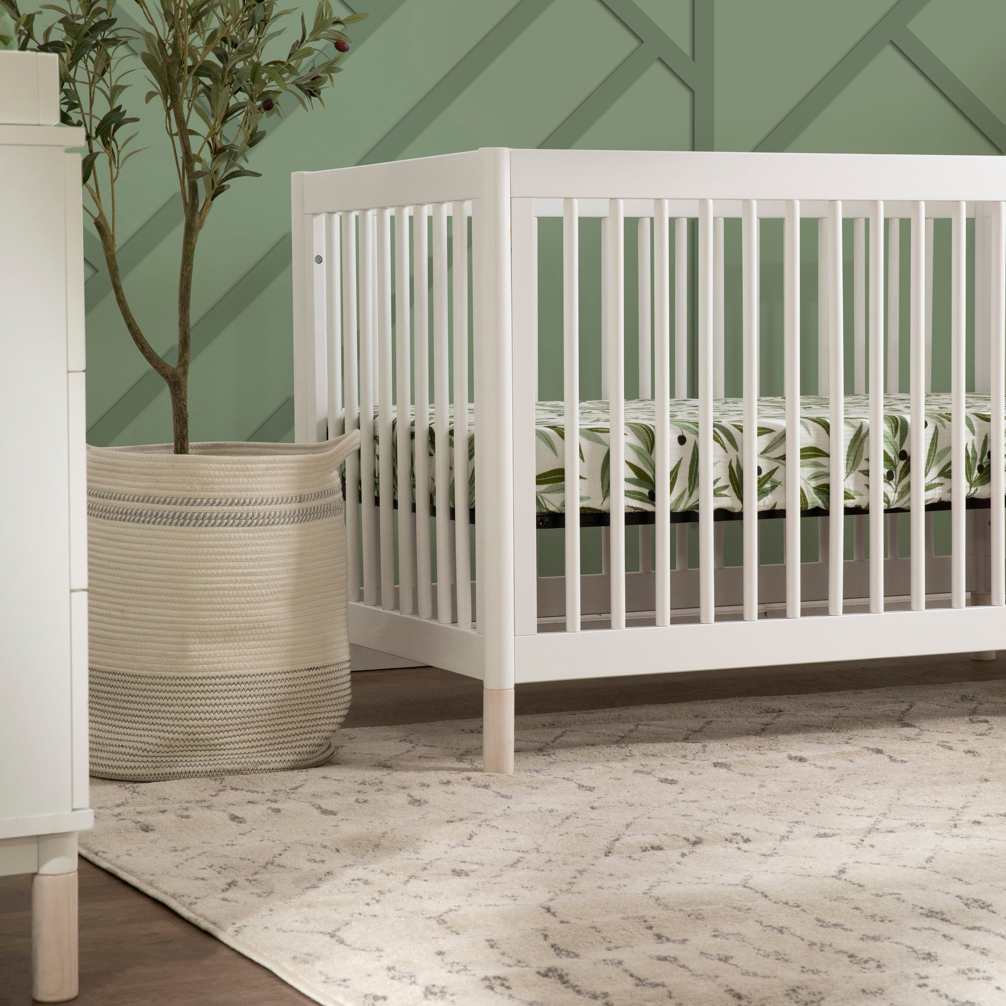 Gelato 4-in-1 Convertible Crib with Toddler Bed Conversion Kit - Tots to Teens Furniture