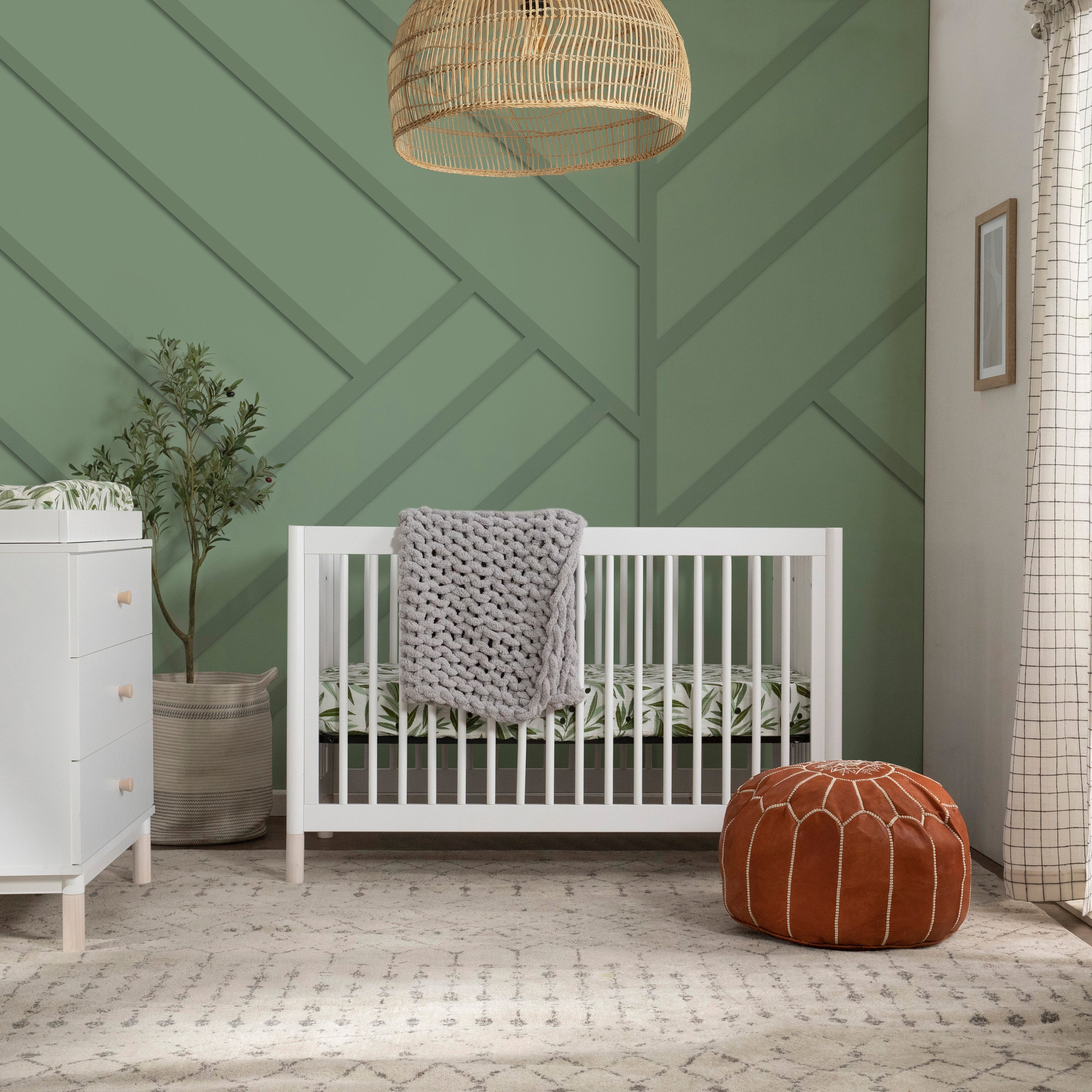 Gelato 4-in-1 Convertible Crib with Toddler Bed Conversion Kit - Tots to Teens Furniture