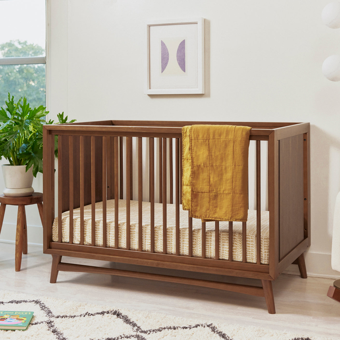 Peggy 3 in 1 Convertible Crib with Toddler Bed Conversion Kit - Tots to Teens Furniture