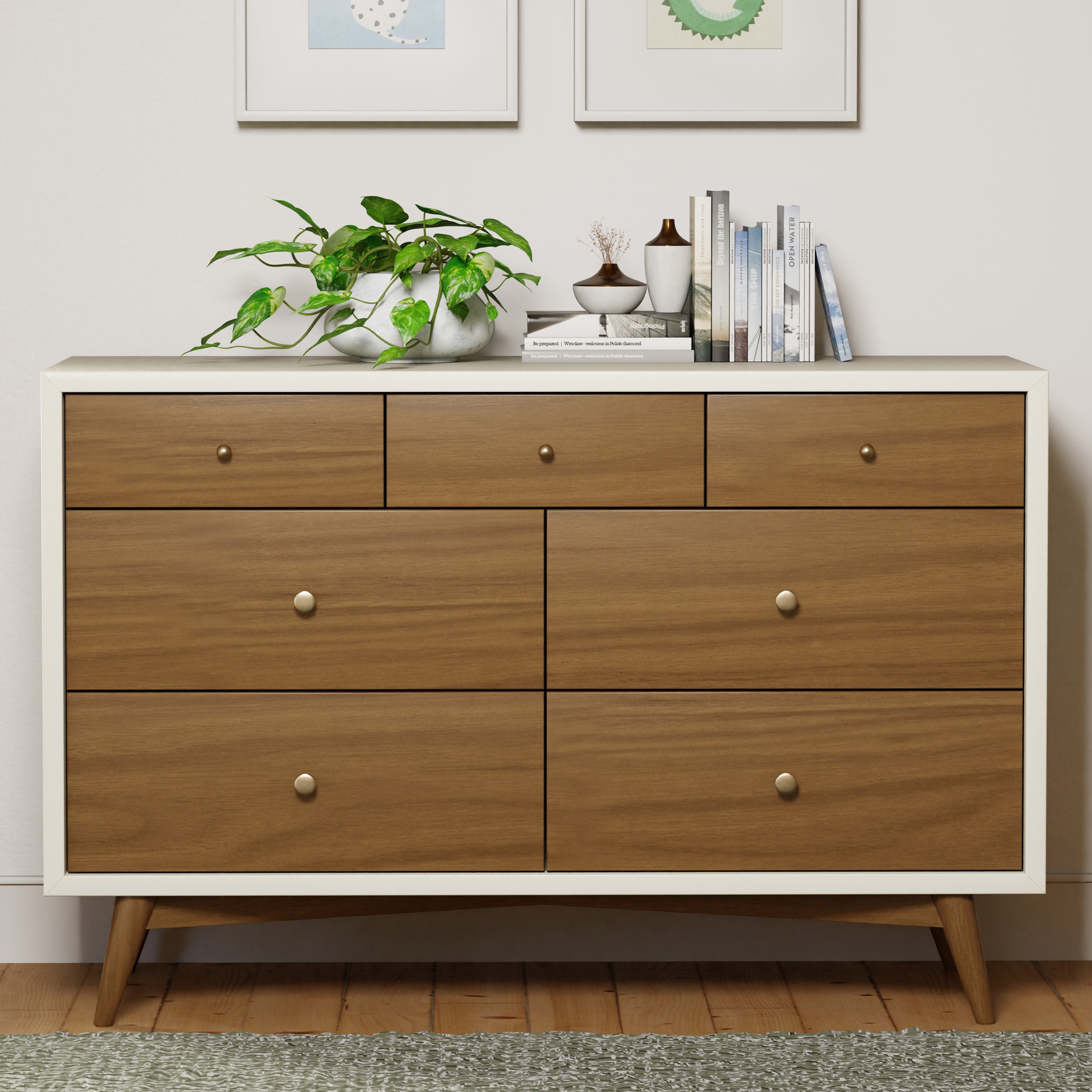 Palma 7 Drawer Double Dresser - Tots to Teens Furniture