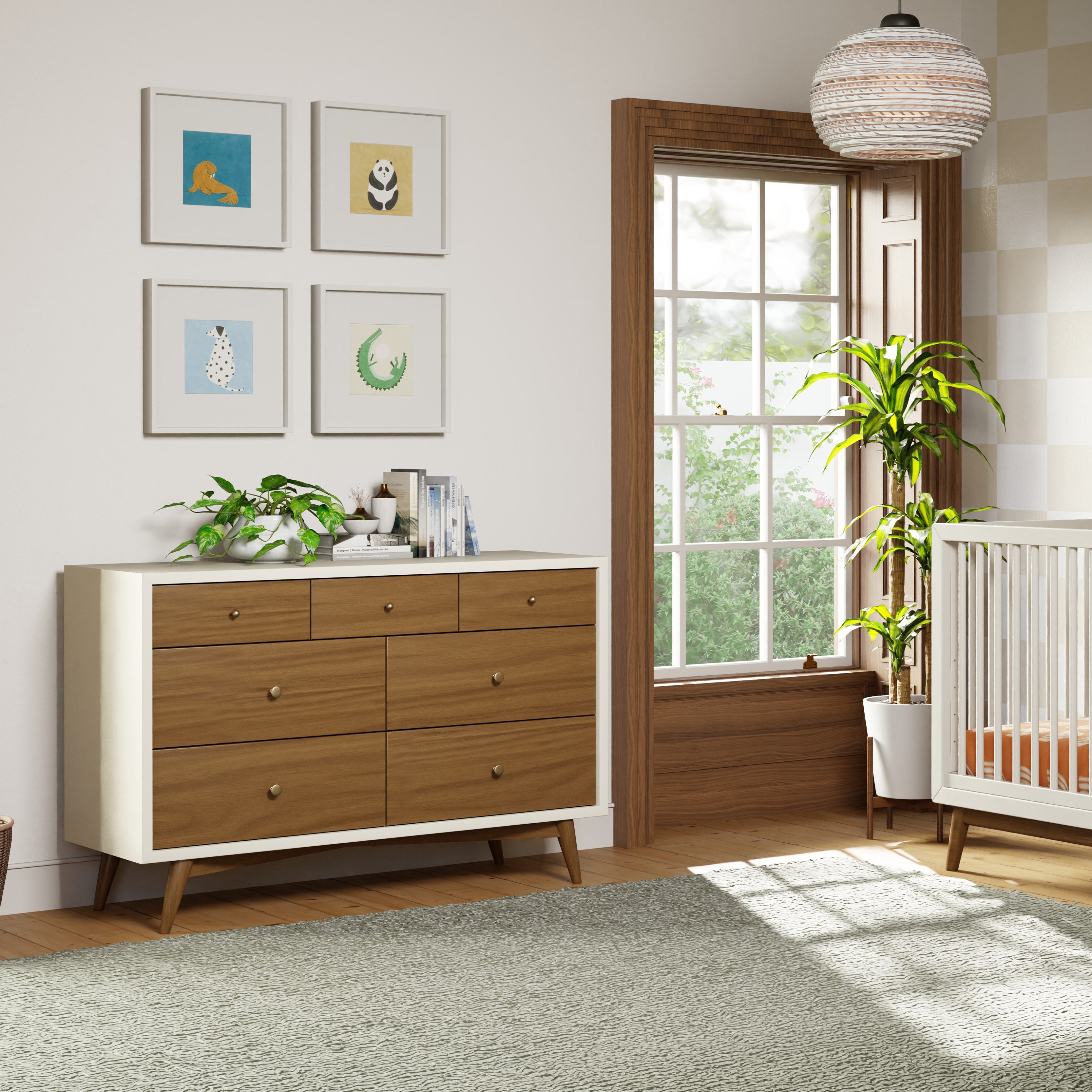 Palma 7 Drawer Double Dresser - Tots to Teens Furniture