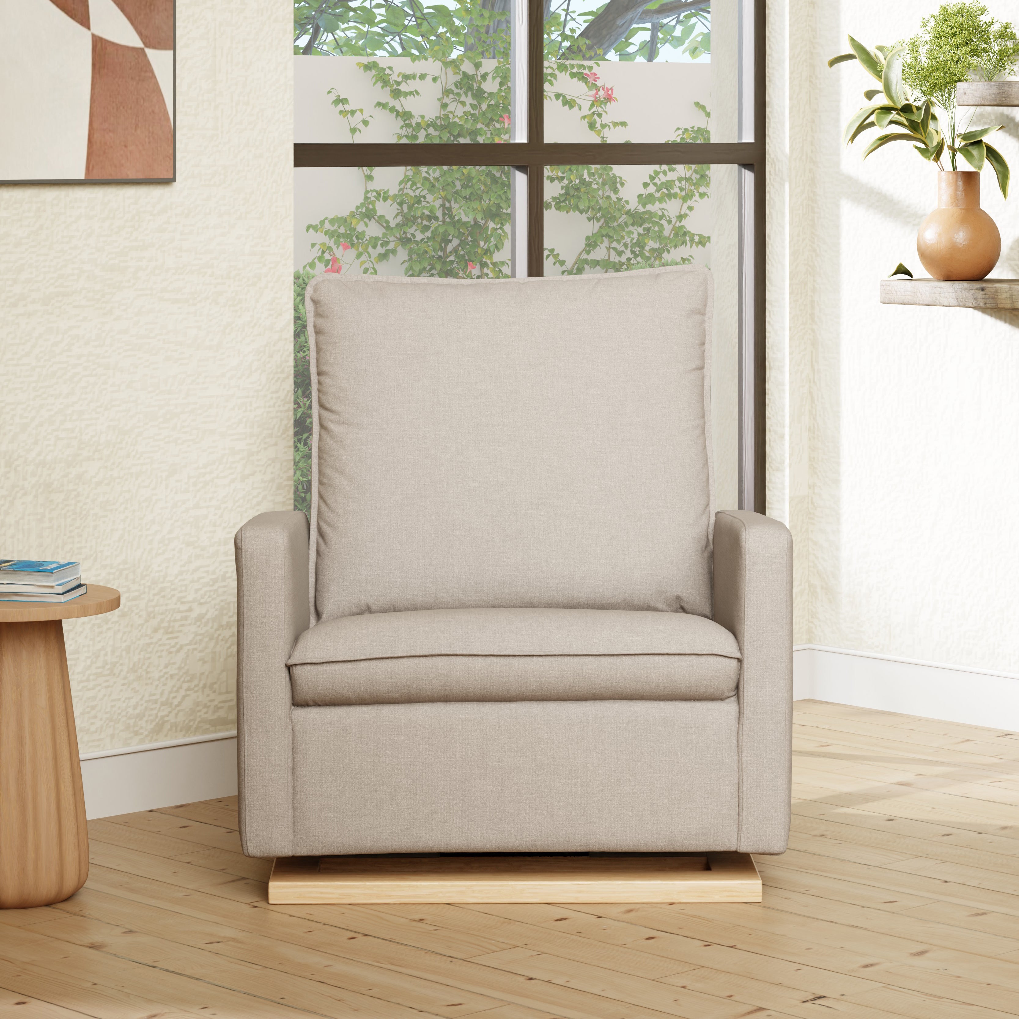 Cali Chair and a Half Pillowback Comfort Swivel Glider - Tots to Teens Furniture