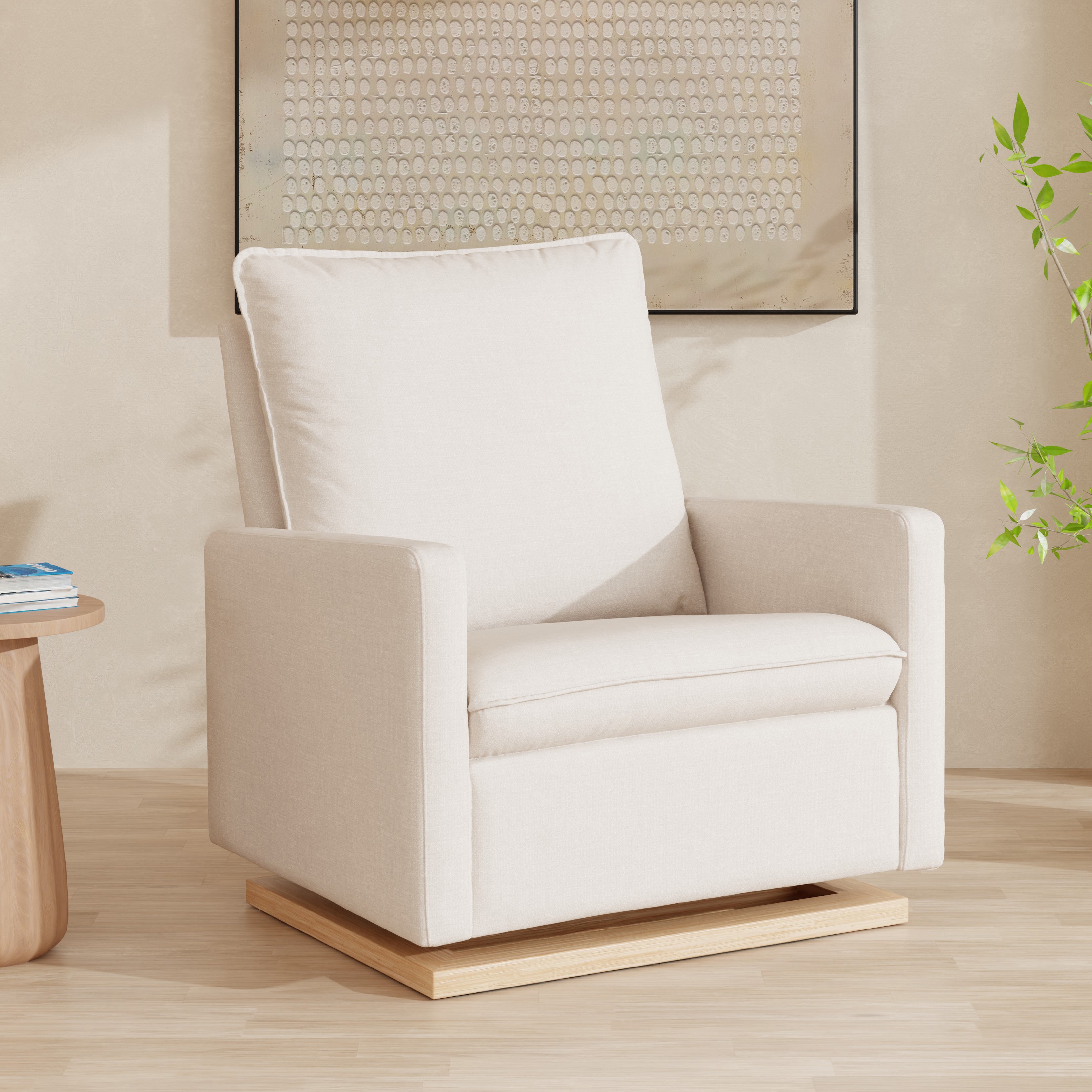 Cali Chair and a Half Pillowback Comfort Swivel Glider - Tots to Teens Furniture