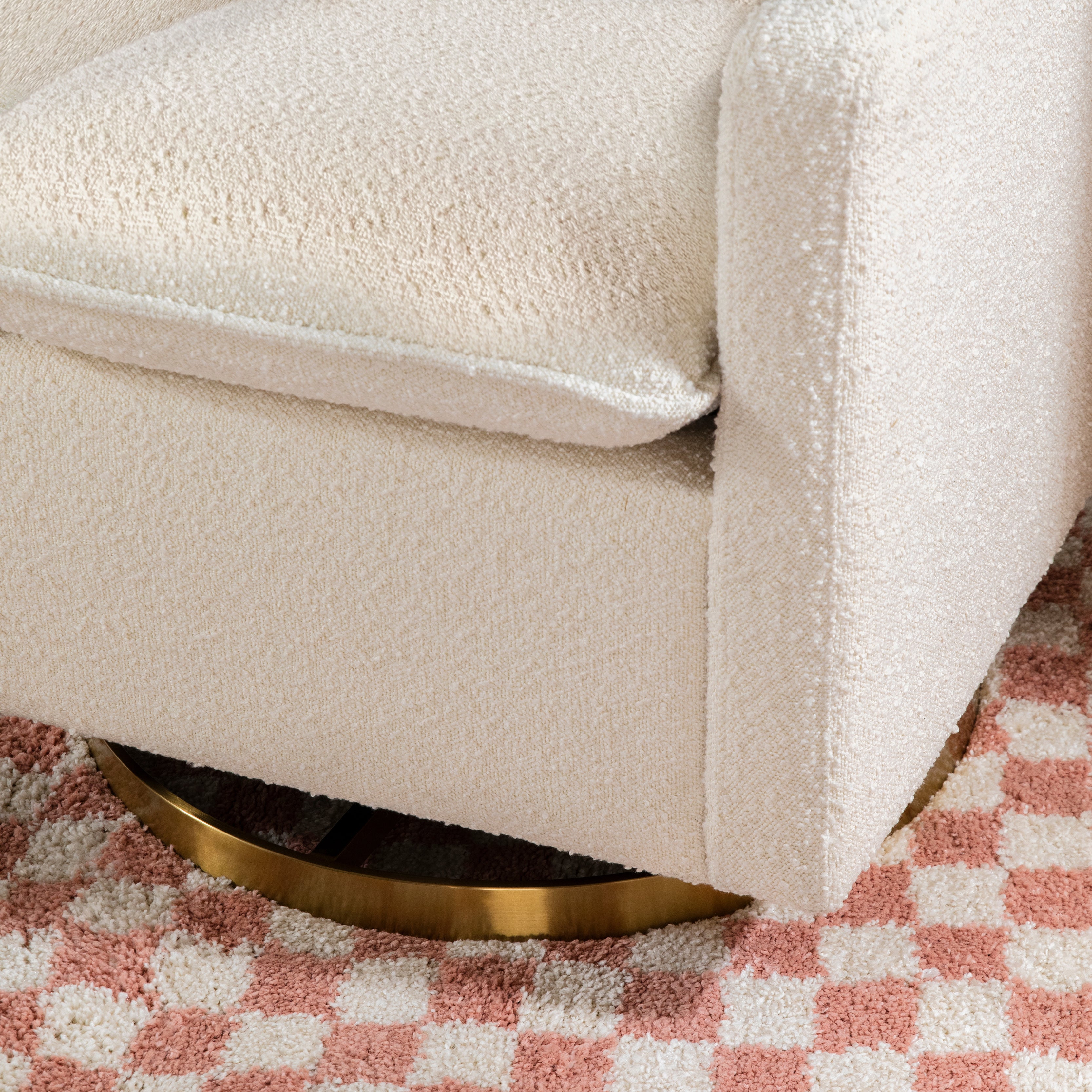 Cali Pillowback Swivel Glider - Tots to Teens Furniture