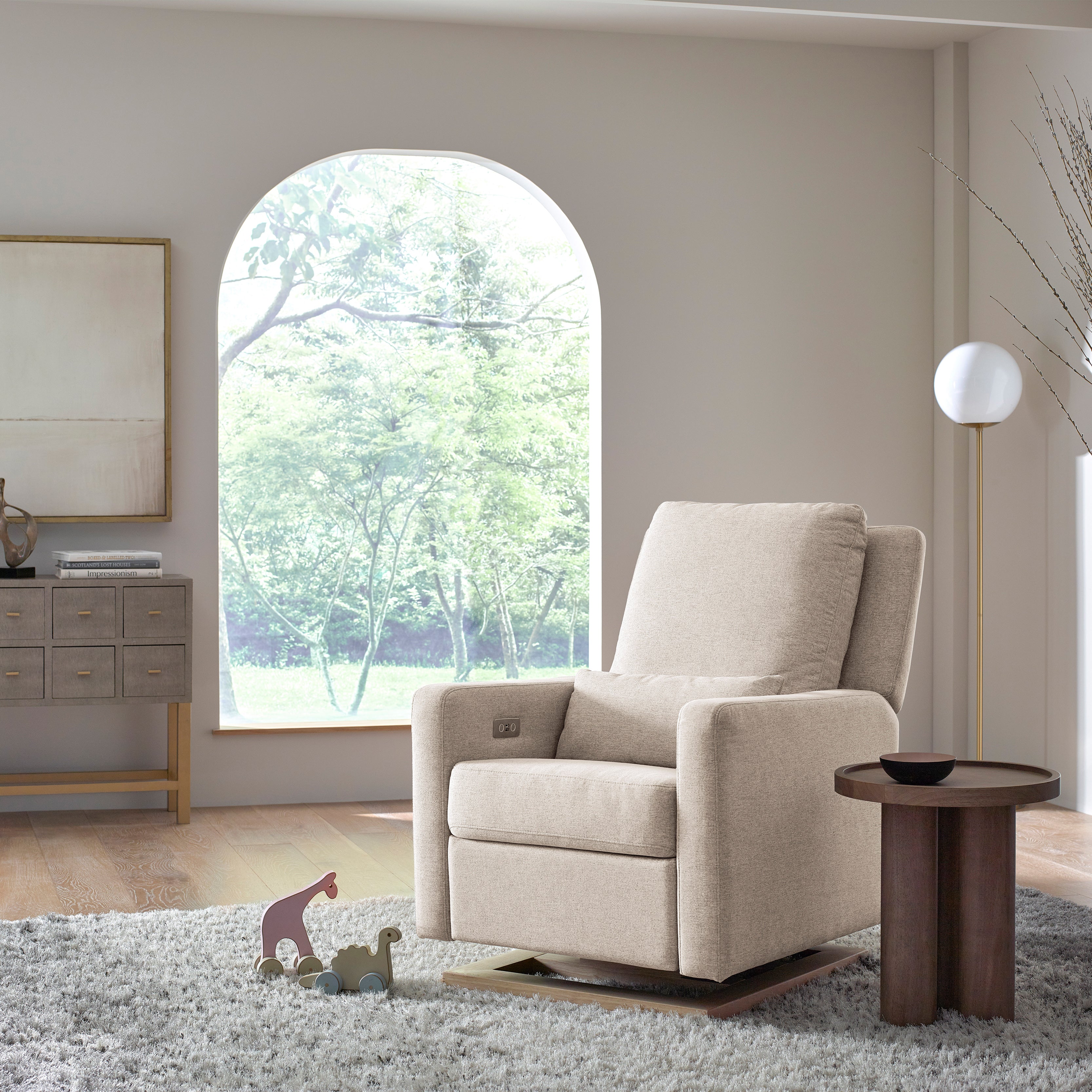 Sigi Power Swivel Glider Recliner - Tots to Teens Furniture