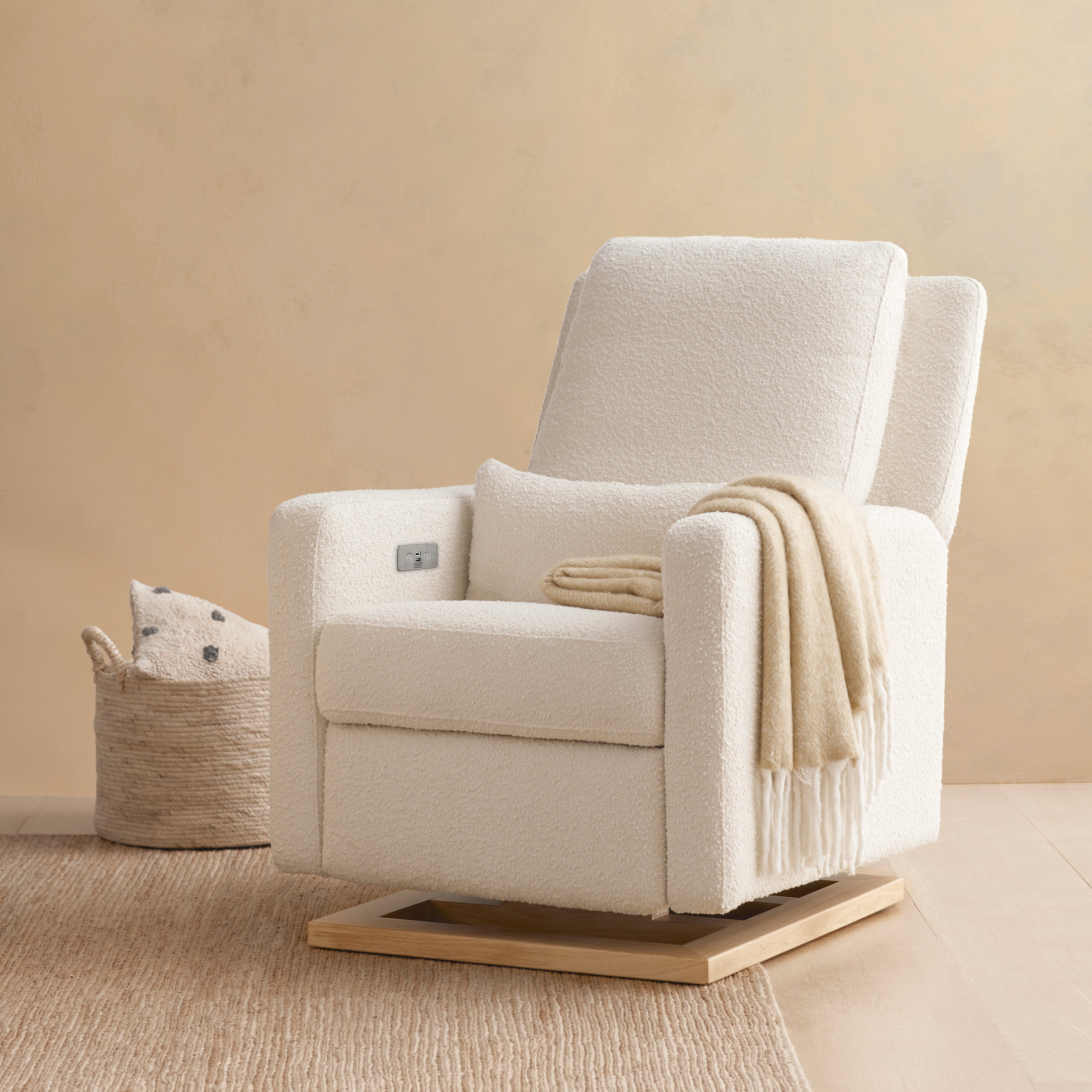 Sigi Power Swivel Glider Recliner - Tots to Teens Furniture