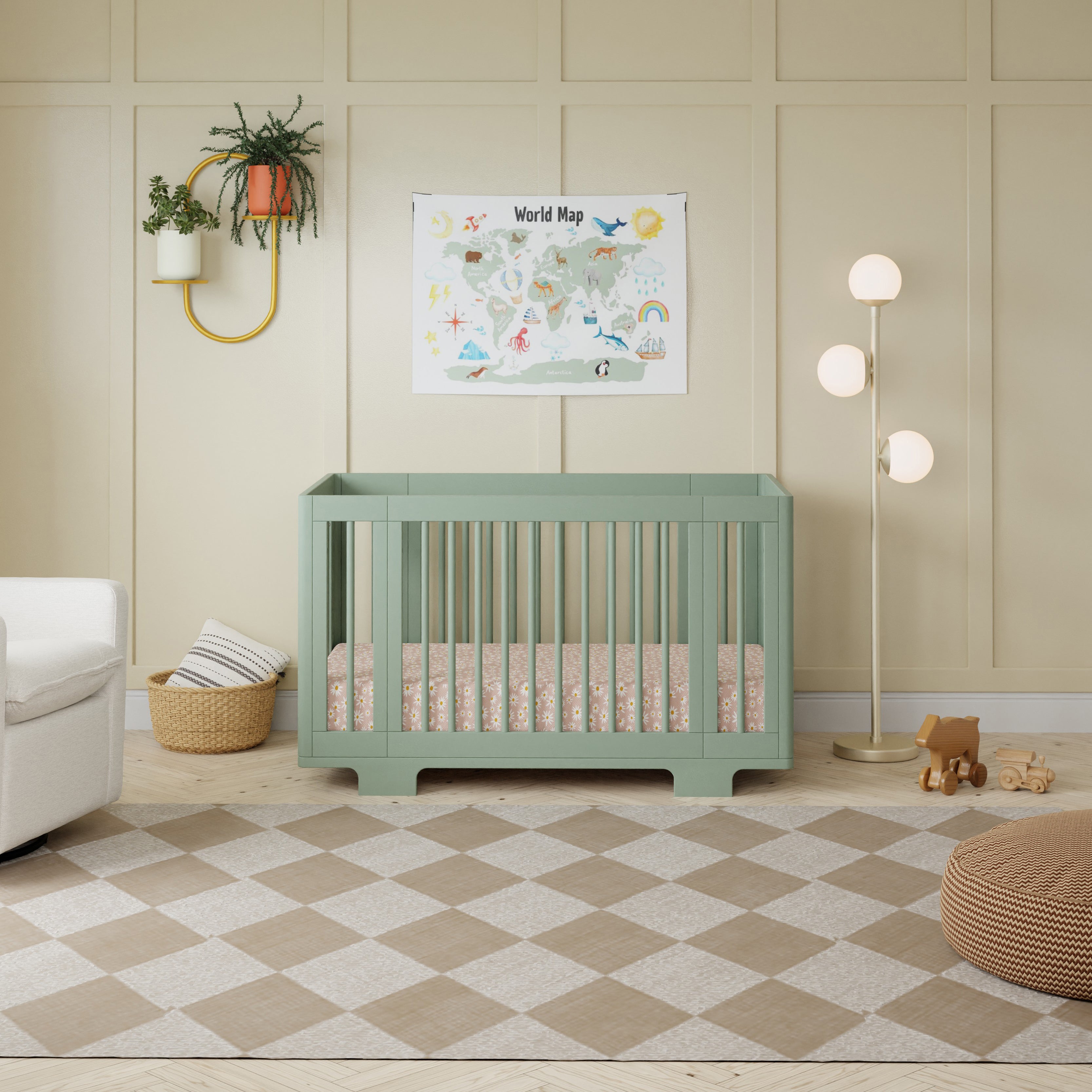 Yuzu 8 in 1 Convertible Crib - Tots to Teens Furniture