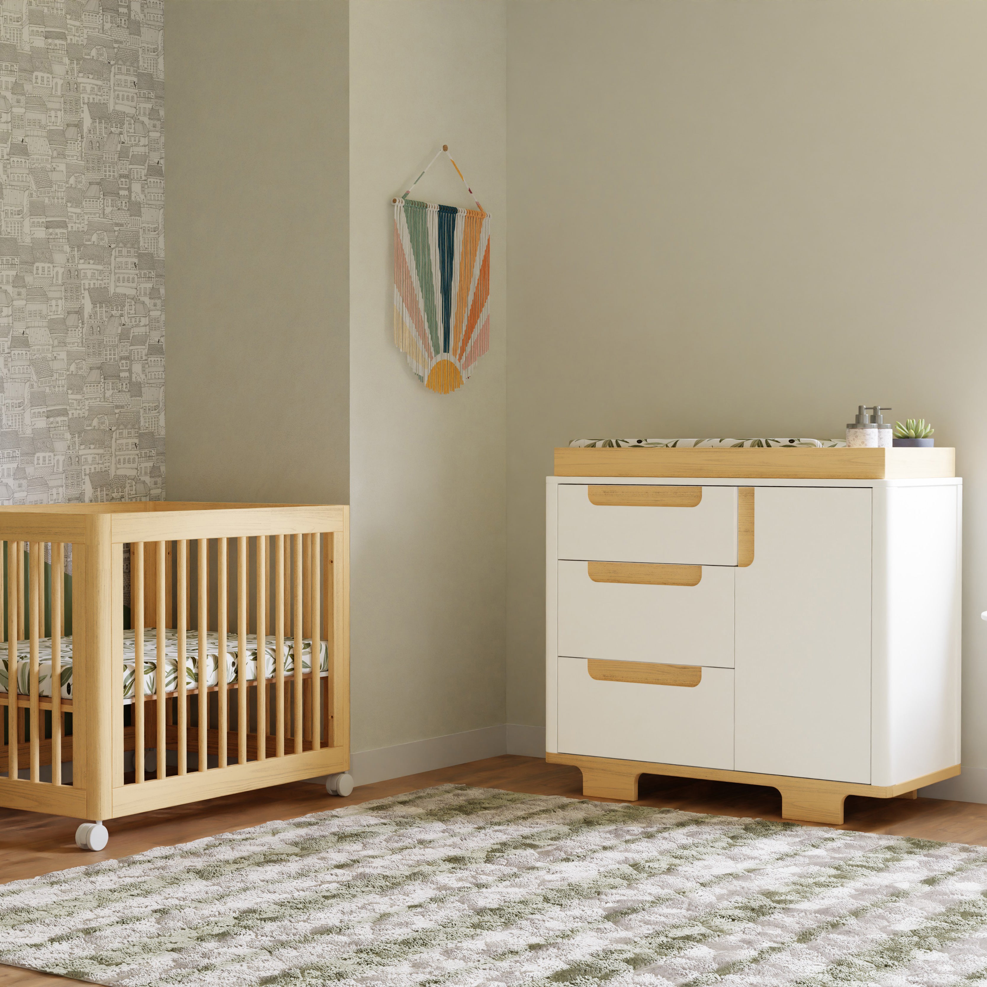 Yuzu 3 Drawer Changer Dresser - Tots to Teens Furniture