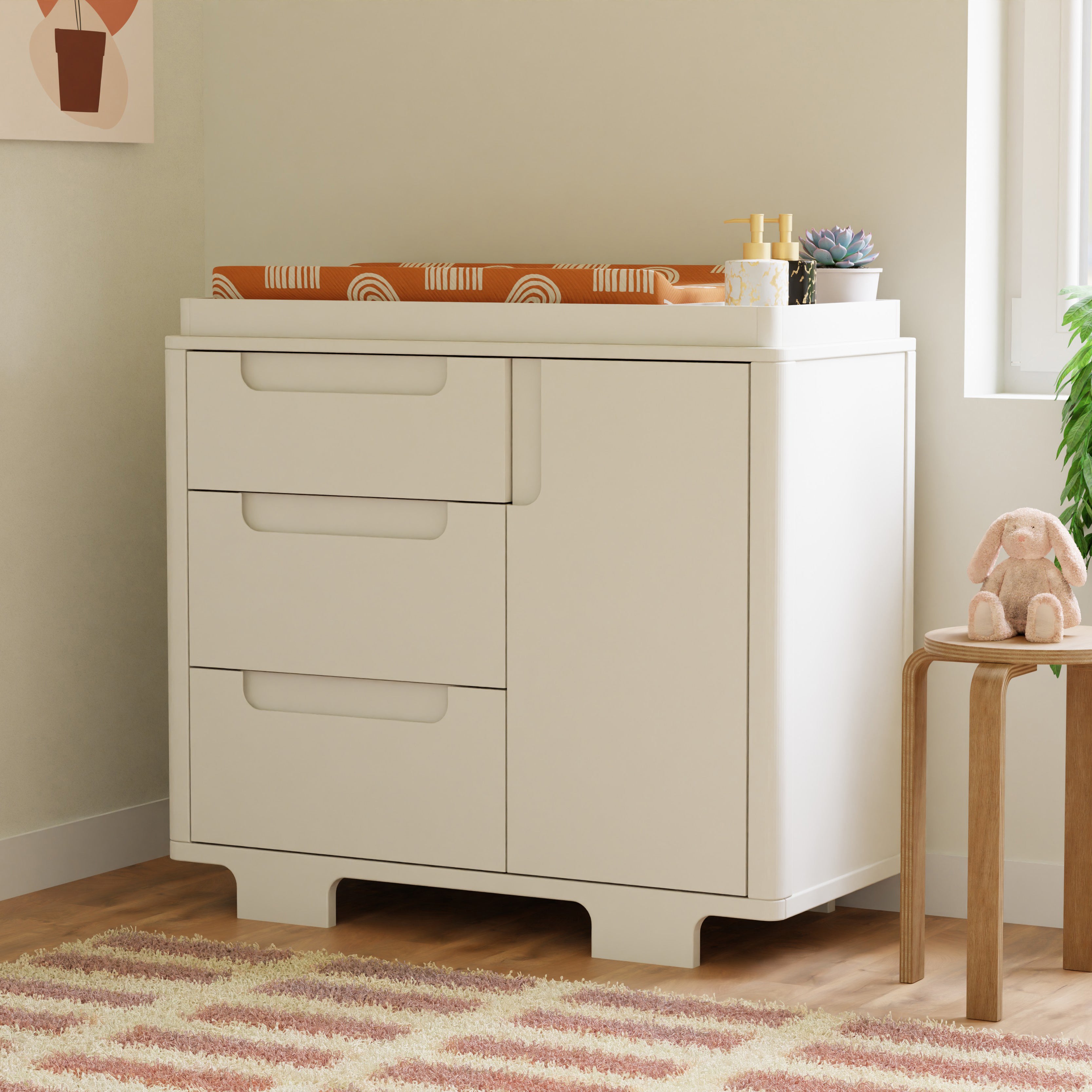 Yuzu 3 Drawer Changer Dresser - Tots to Teens Furniture