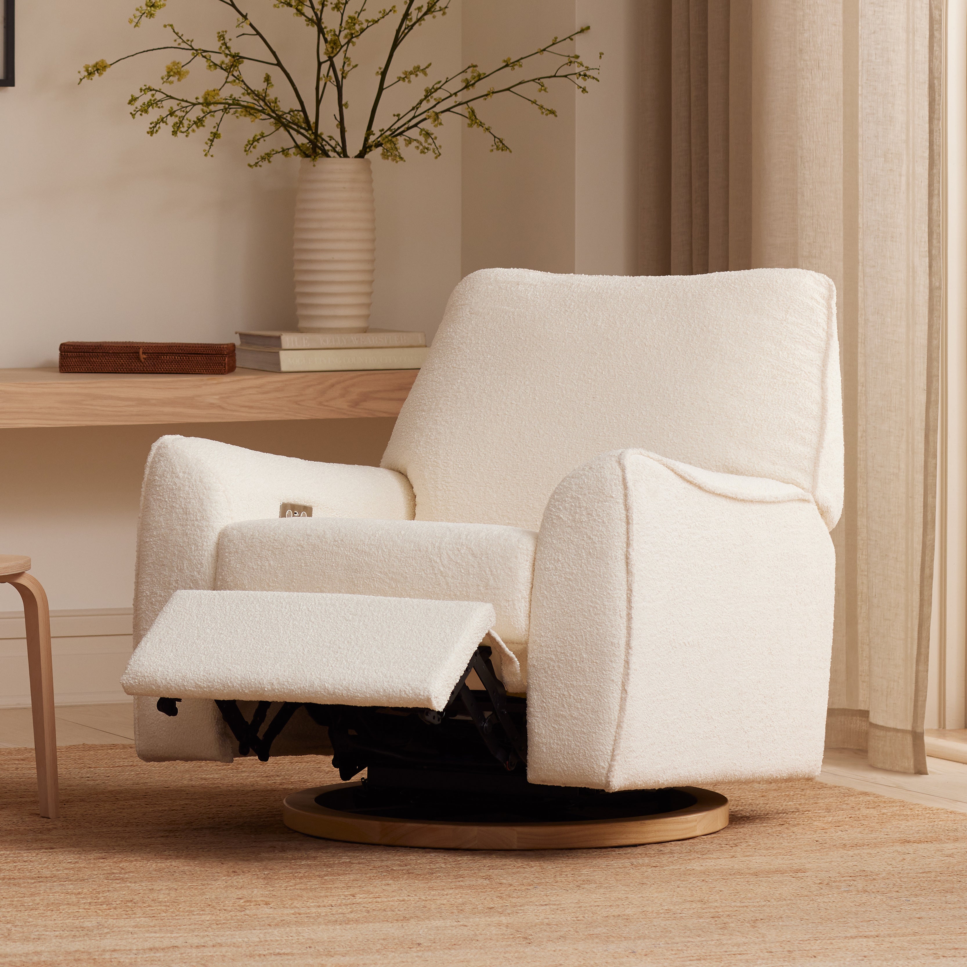 Sunday Power Recliner and Swivel Glider - Tots to Teens Furniture