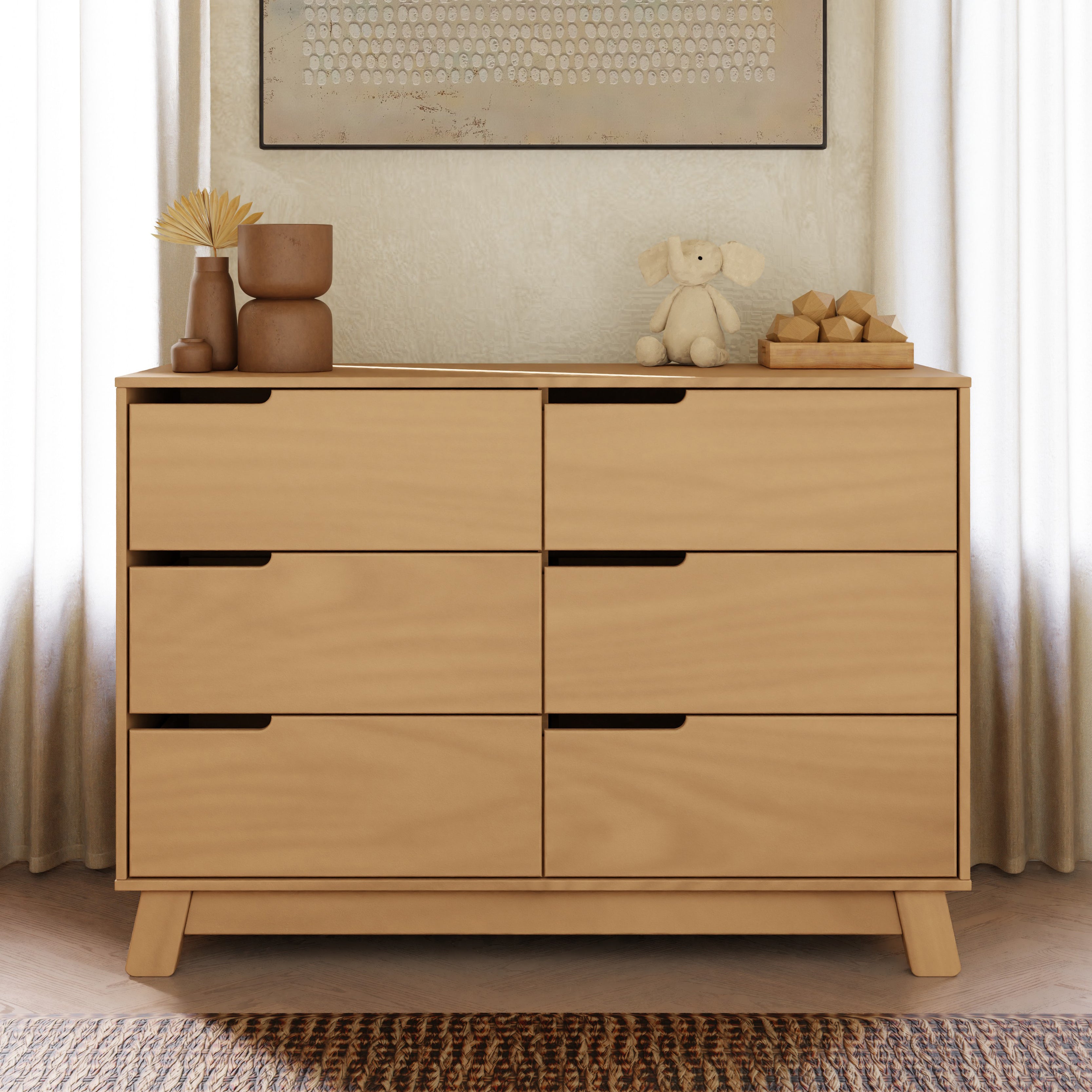 Hudson 6 Drawer Double Dresser - Tots to Teens Furniture
