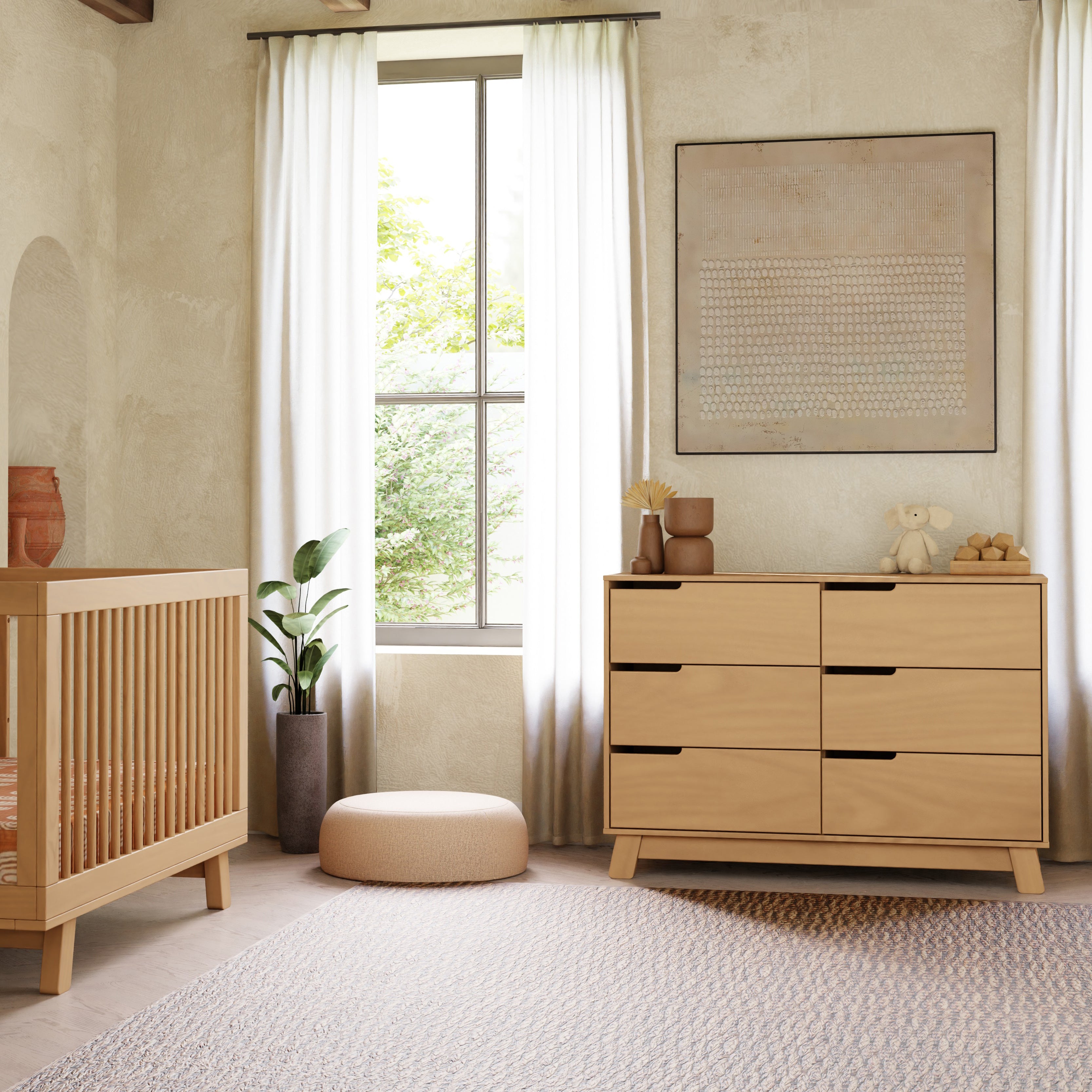 Hudson 6 Drawer Double Dresser - Tots to Teens Furniture