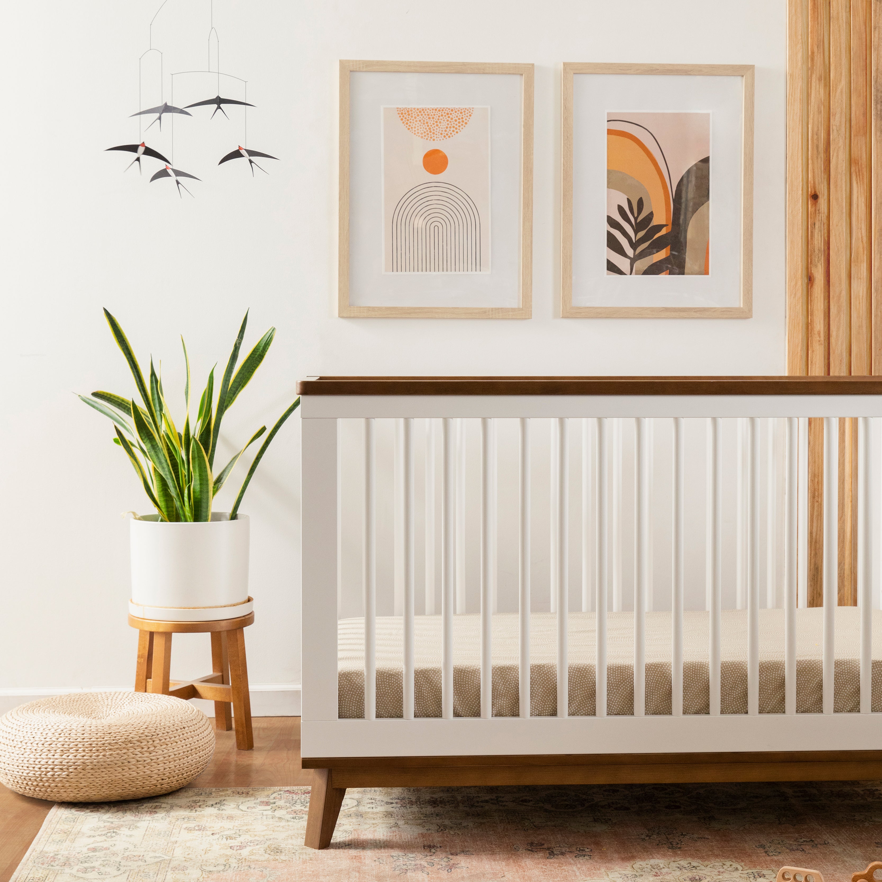 Scoot 3 in 1 Convertible Crib with Toddler Bed Conversion Kit - Tots to Teens Furniture