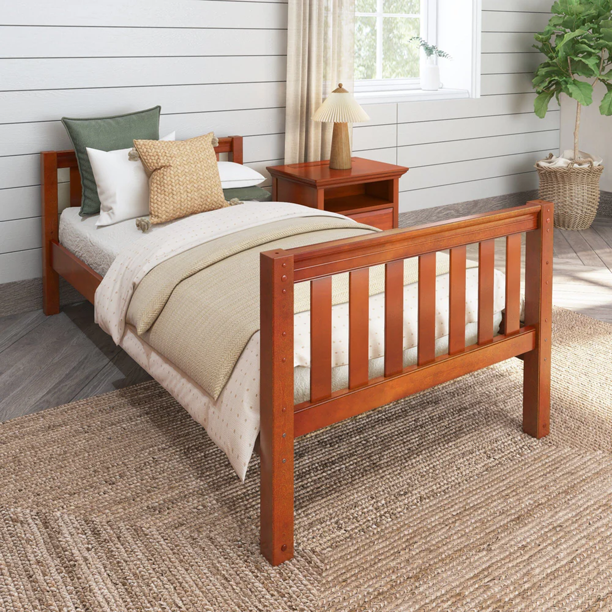 Low Basic Bed - Tots to Teens Furniture