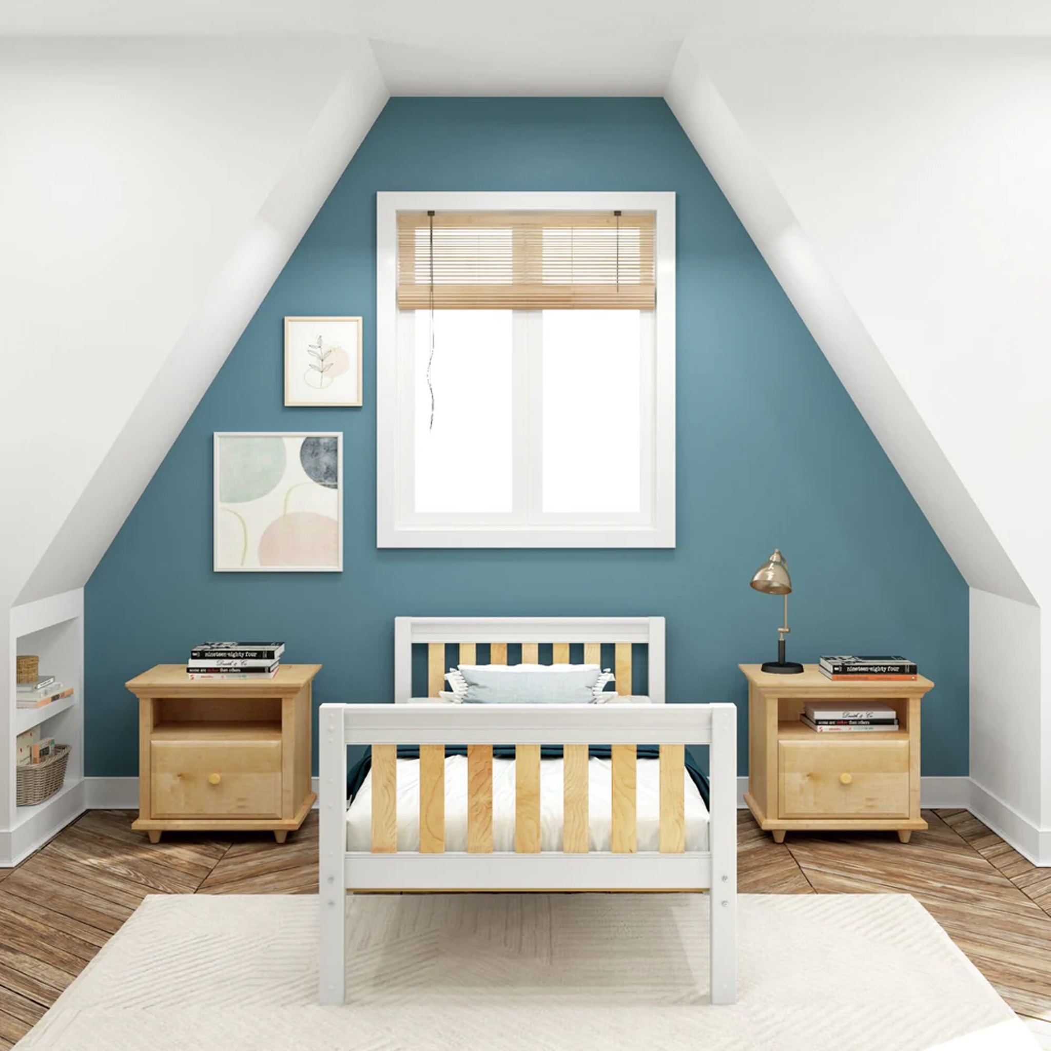 Low Basic Bed - Tots to Teens Furniture