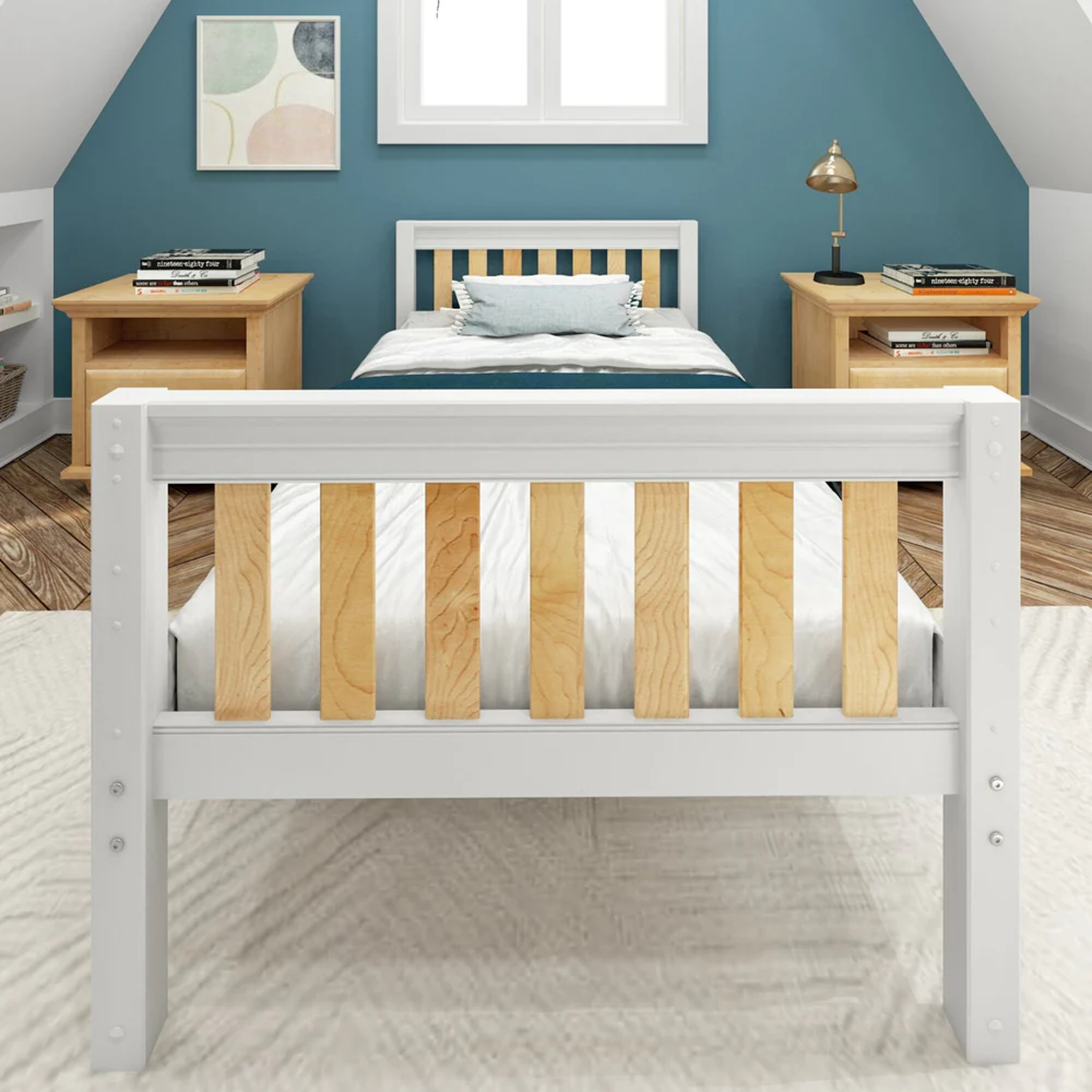 Low Basic Bed - Tots to Teens Furniture