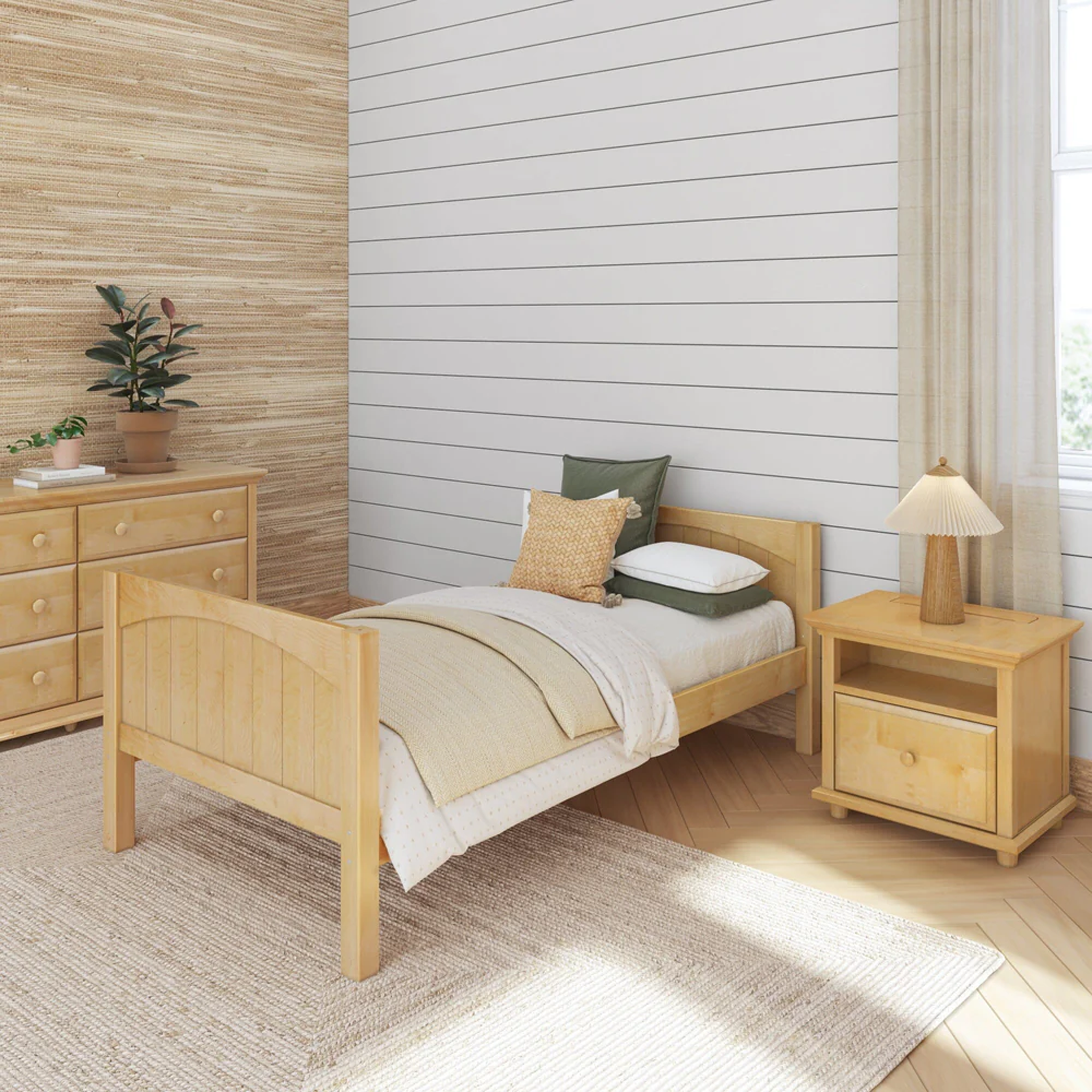 Low Basic Bed - Tots to Teens Furniture
