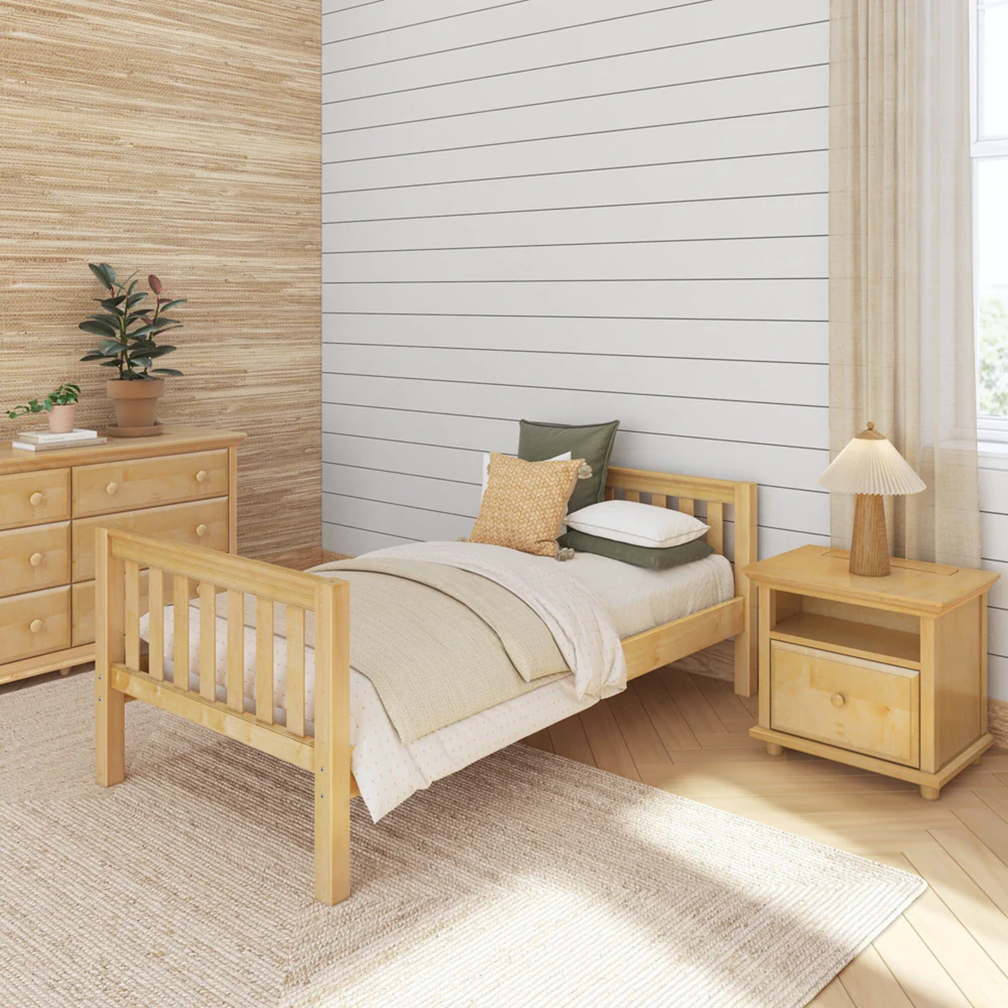 Low Basic Bed - Tots to Teens Furniture