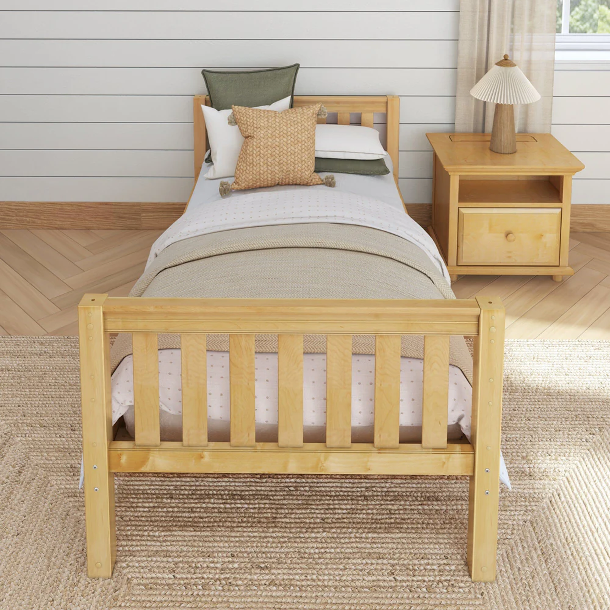 Low Basic Bed - Tots to Teens Furniture
