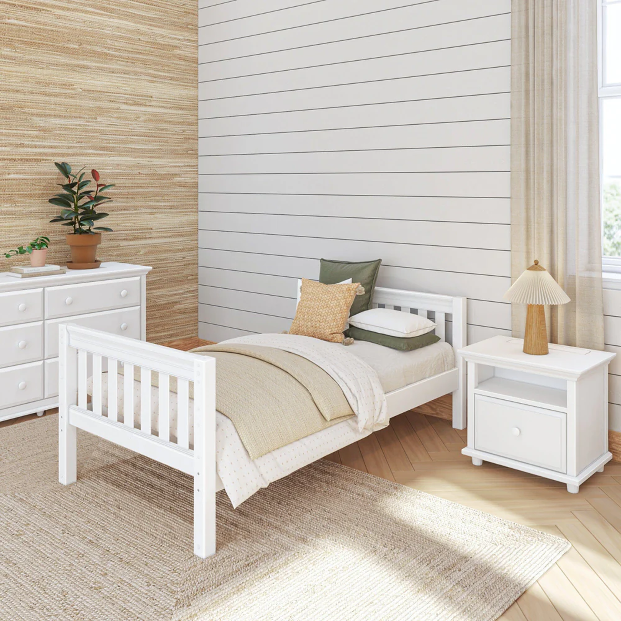 Low Basic Bed - Tots to Teens Furniture