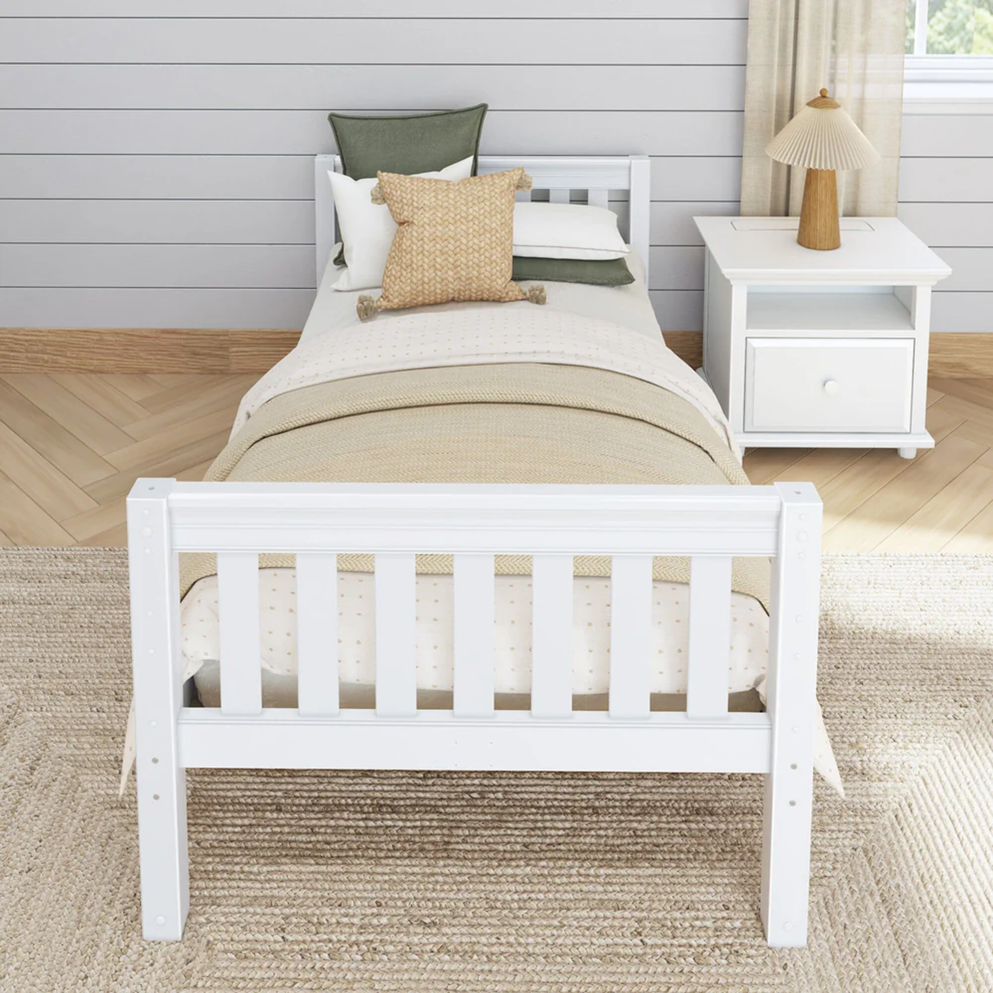Low Basic Bed - Tots to Teens Furniture